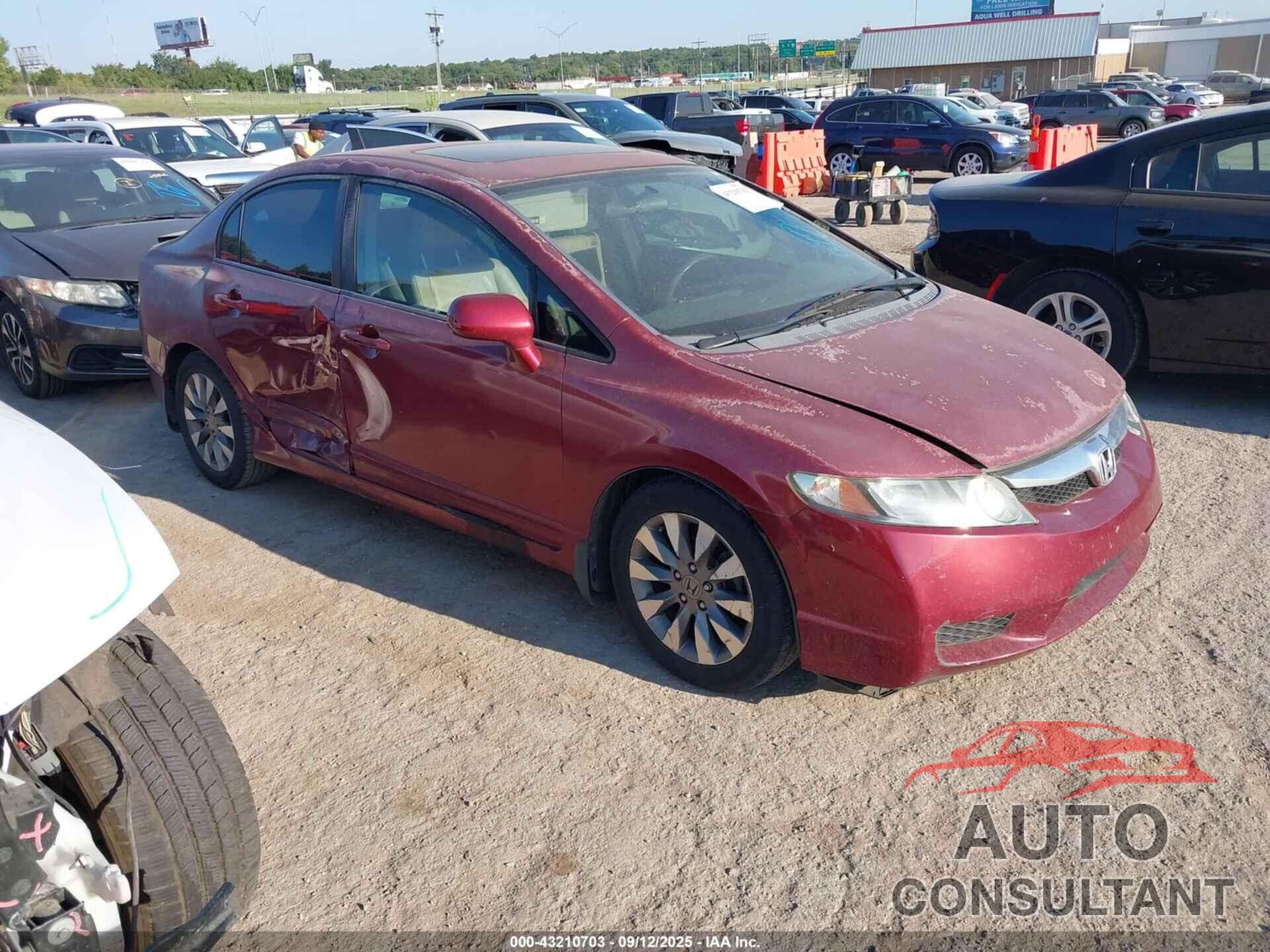 HONDA CIVIC 2010 - 2HGFA1F97AH525638