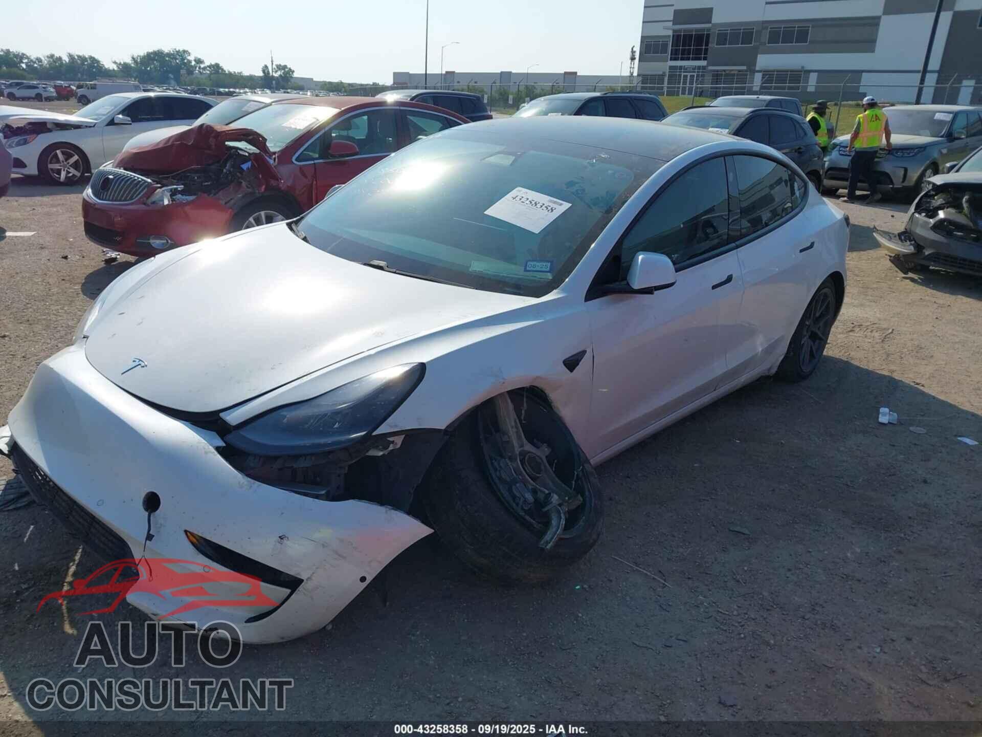TESLA MODEL 3 2021 - 5YJ3E1EB7MF020011