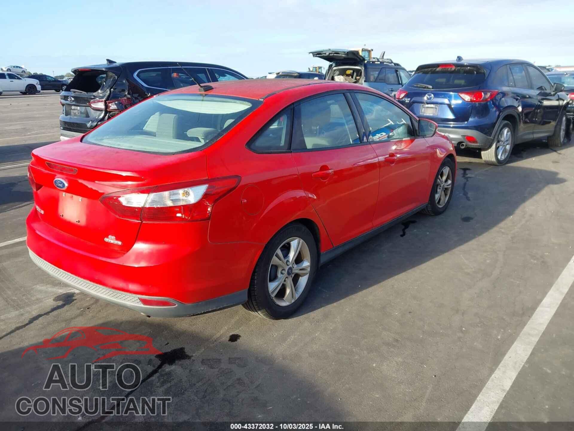 FORD FOCUS 2014 - 1FADP3F20EL104880
