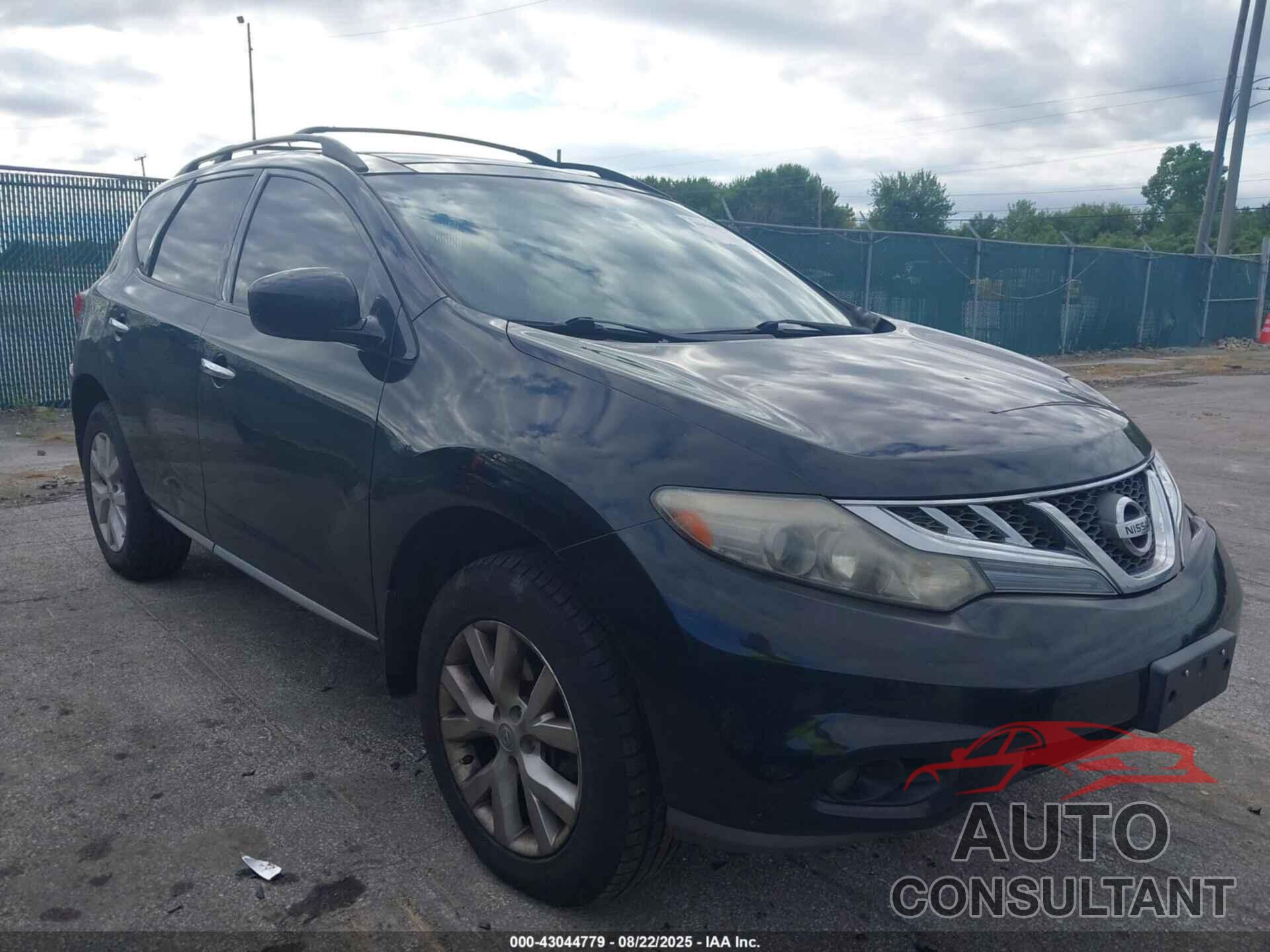 NISSAN MURANO 2011 - JN8AZ1MW7BW170424
