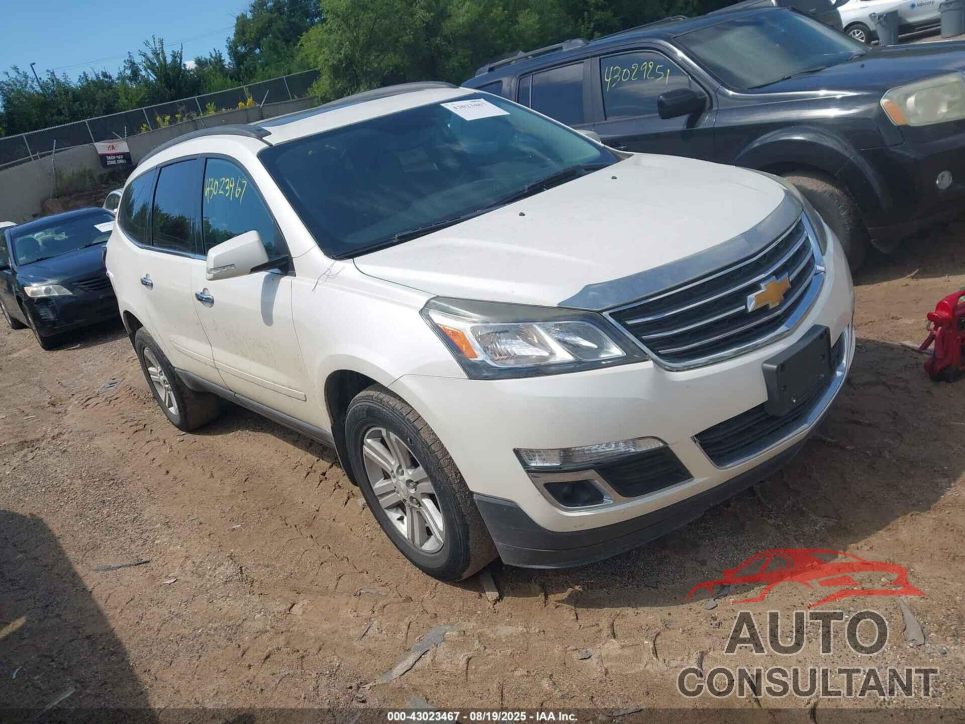 CHEVROLET TRAVERSE 2013 - 1GNKVJKD7DJ192704