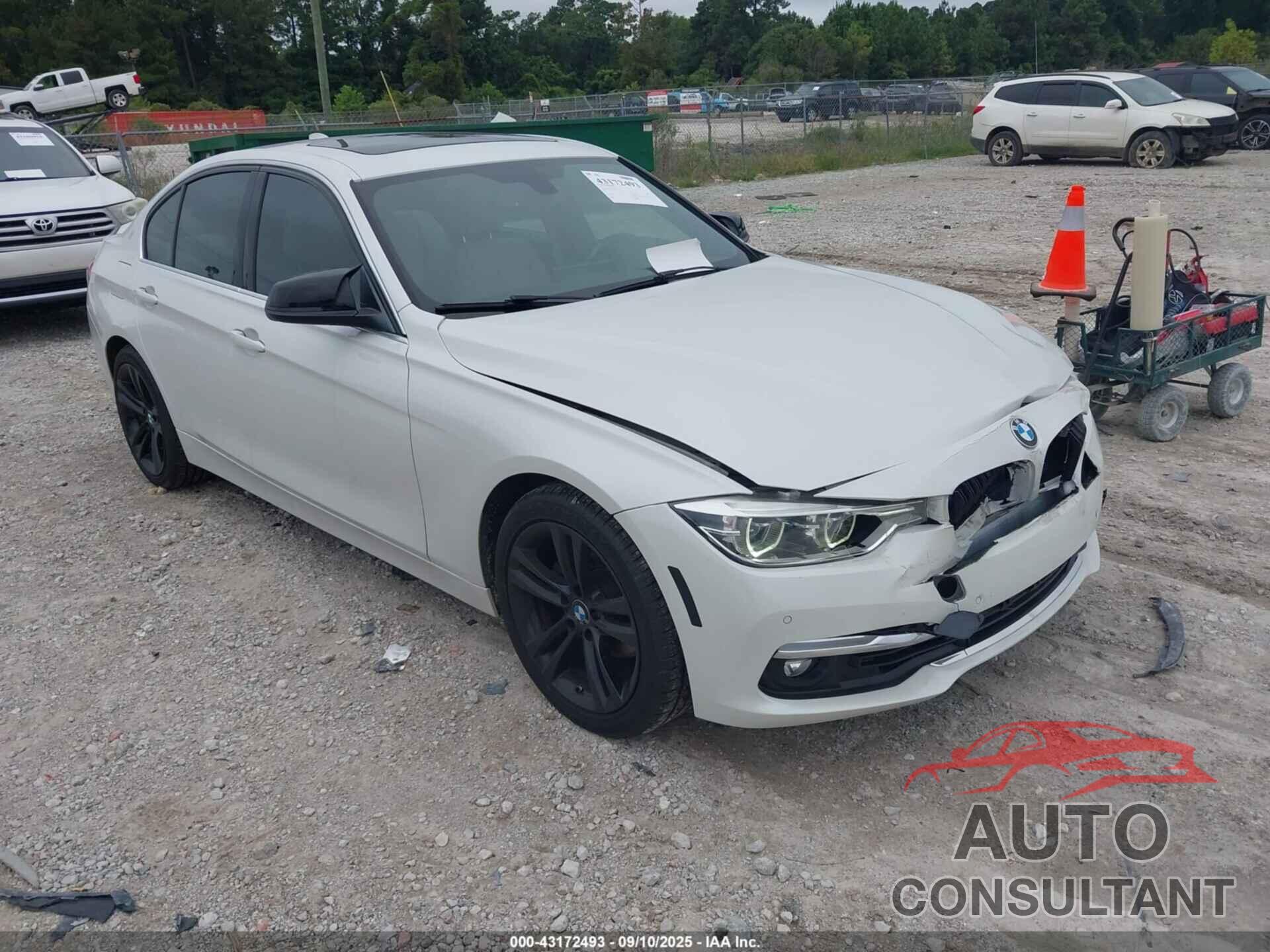 BMW 328I 2016 - WBA8E9G54GNT85535