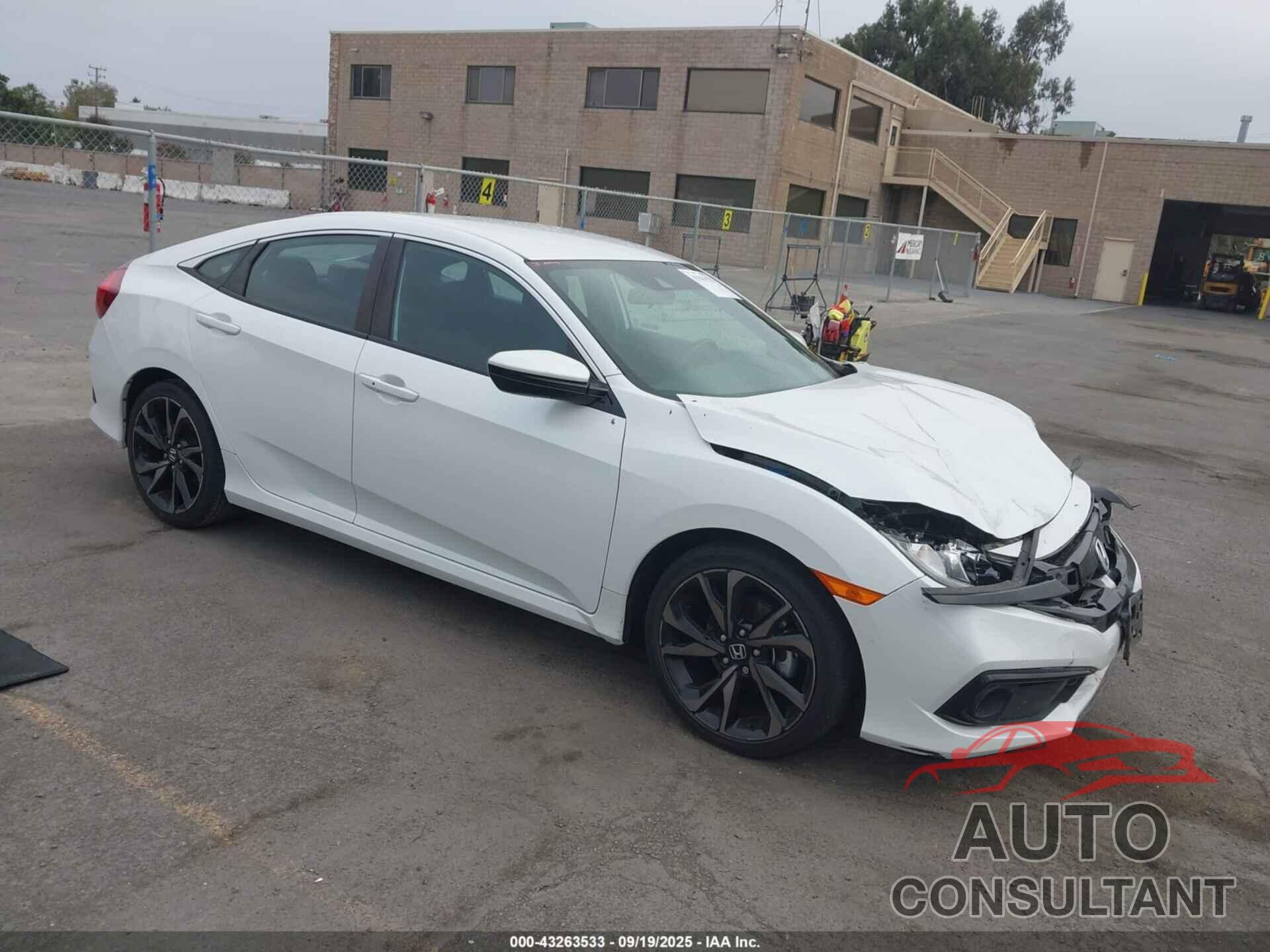 HONDA CIVIC 2020 - 2HGFC2F89LH534609