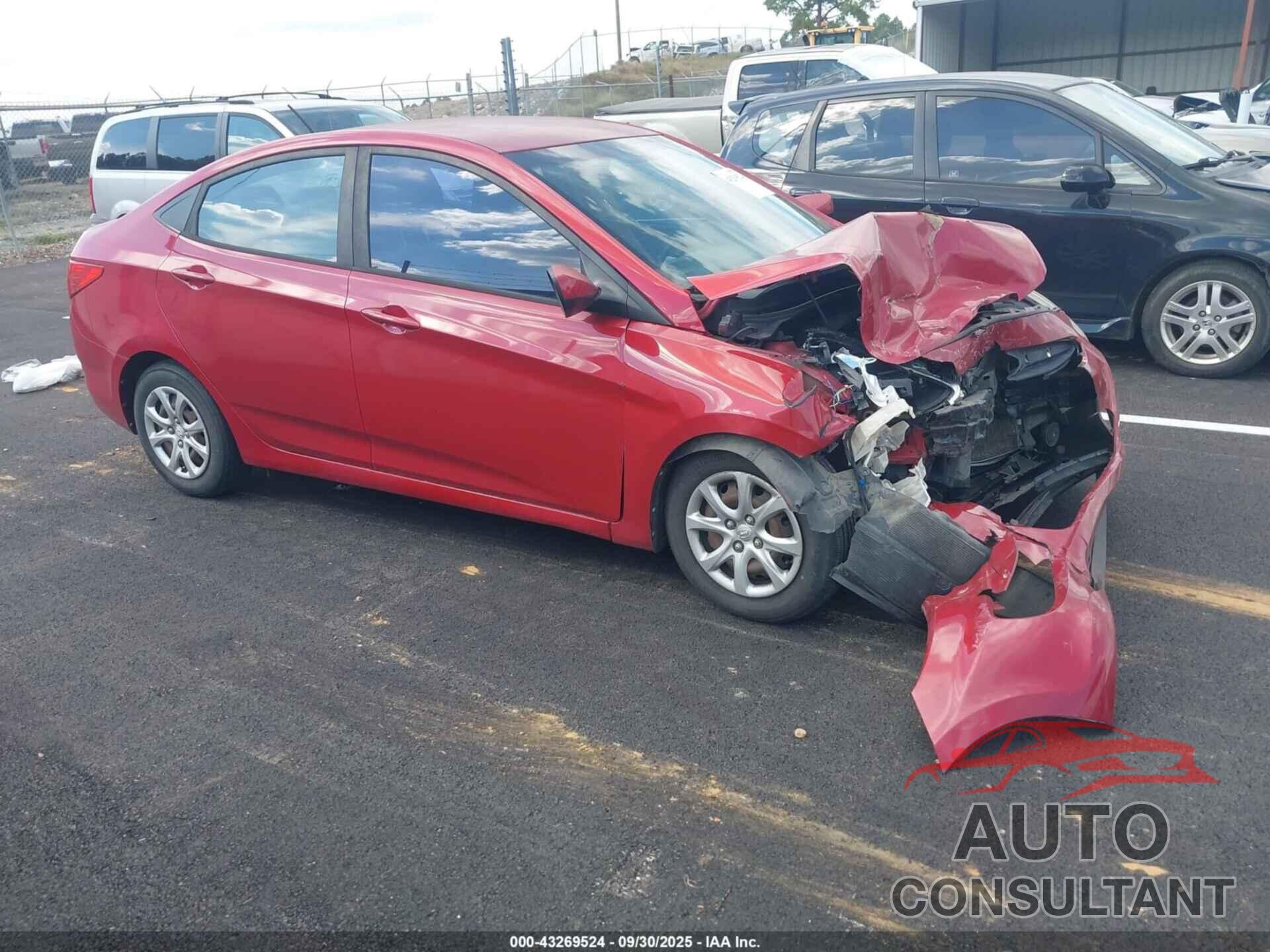 HYUNDAI ACCENT 2014 - KMHCT4AE8EU648302