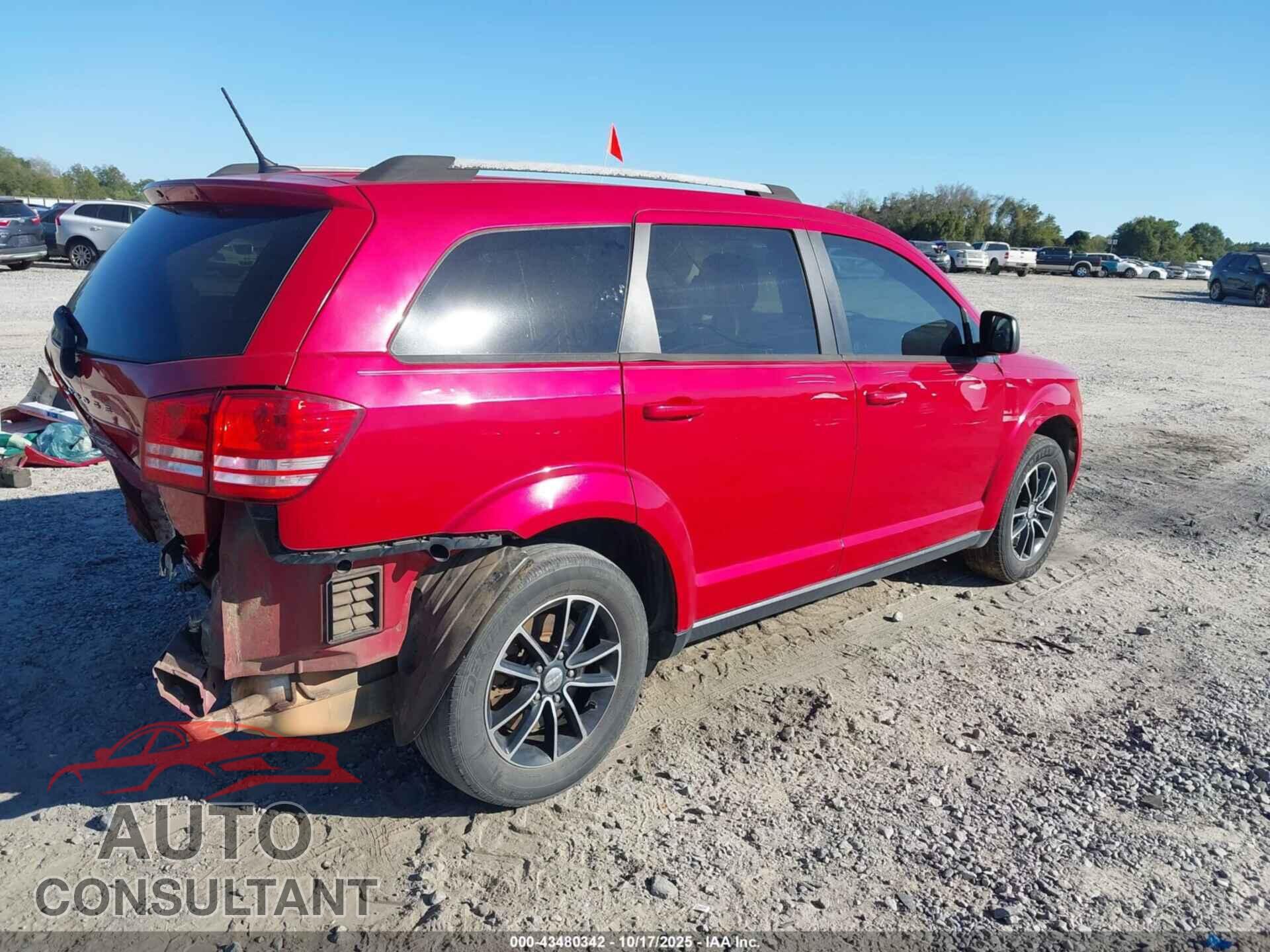 DODGE JOURNEY 2017 - 3C4PDCAB8HT684301