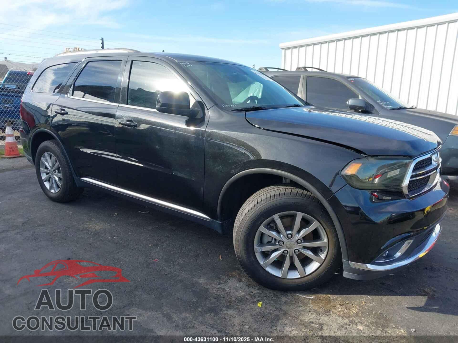 DODGE DURANGO 2017 - 1C4RDHAG6HC623008