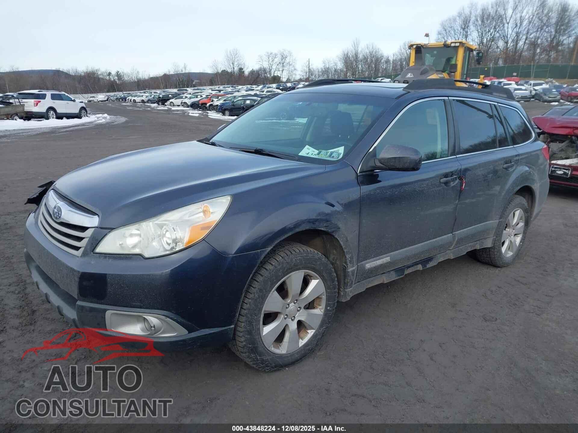 SUBARU OUTBACK 2011 - 4S4BRBGC8B3326829