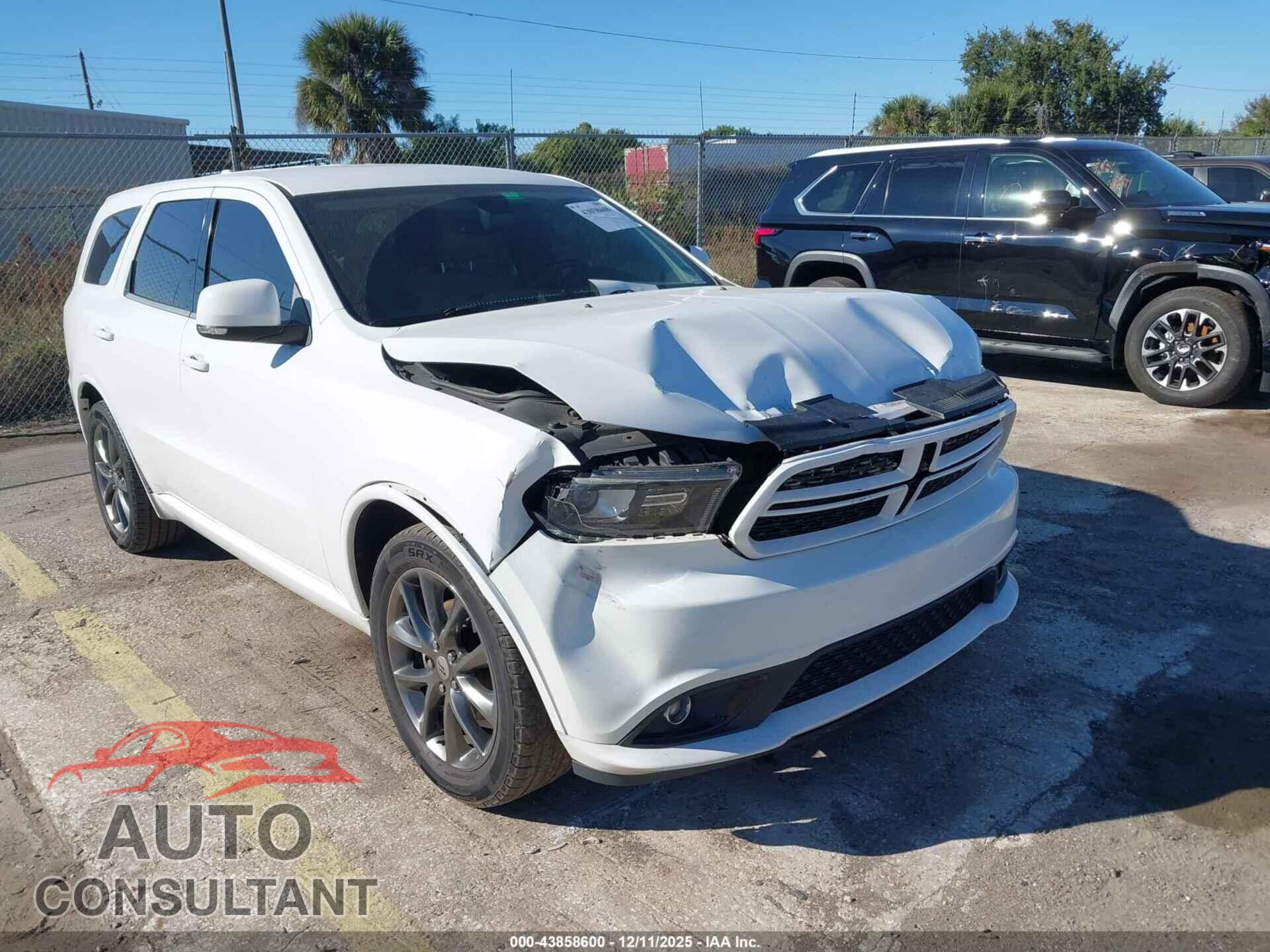DODGE DURANGO 2017 - 1C4RDHDG1HC917413