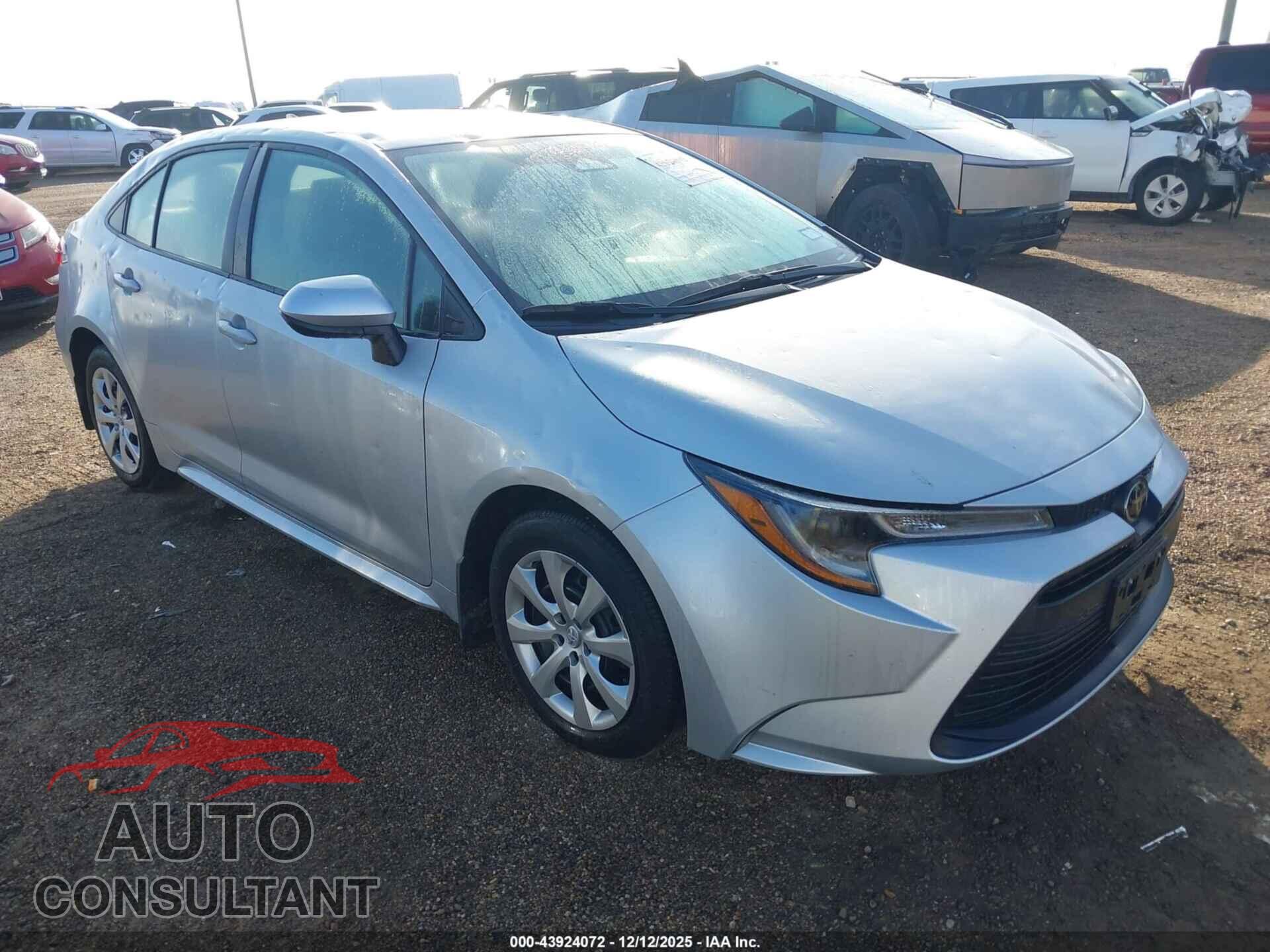 TOYOTA COROLLA 2025 - 5YFB4MDE1SP256814