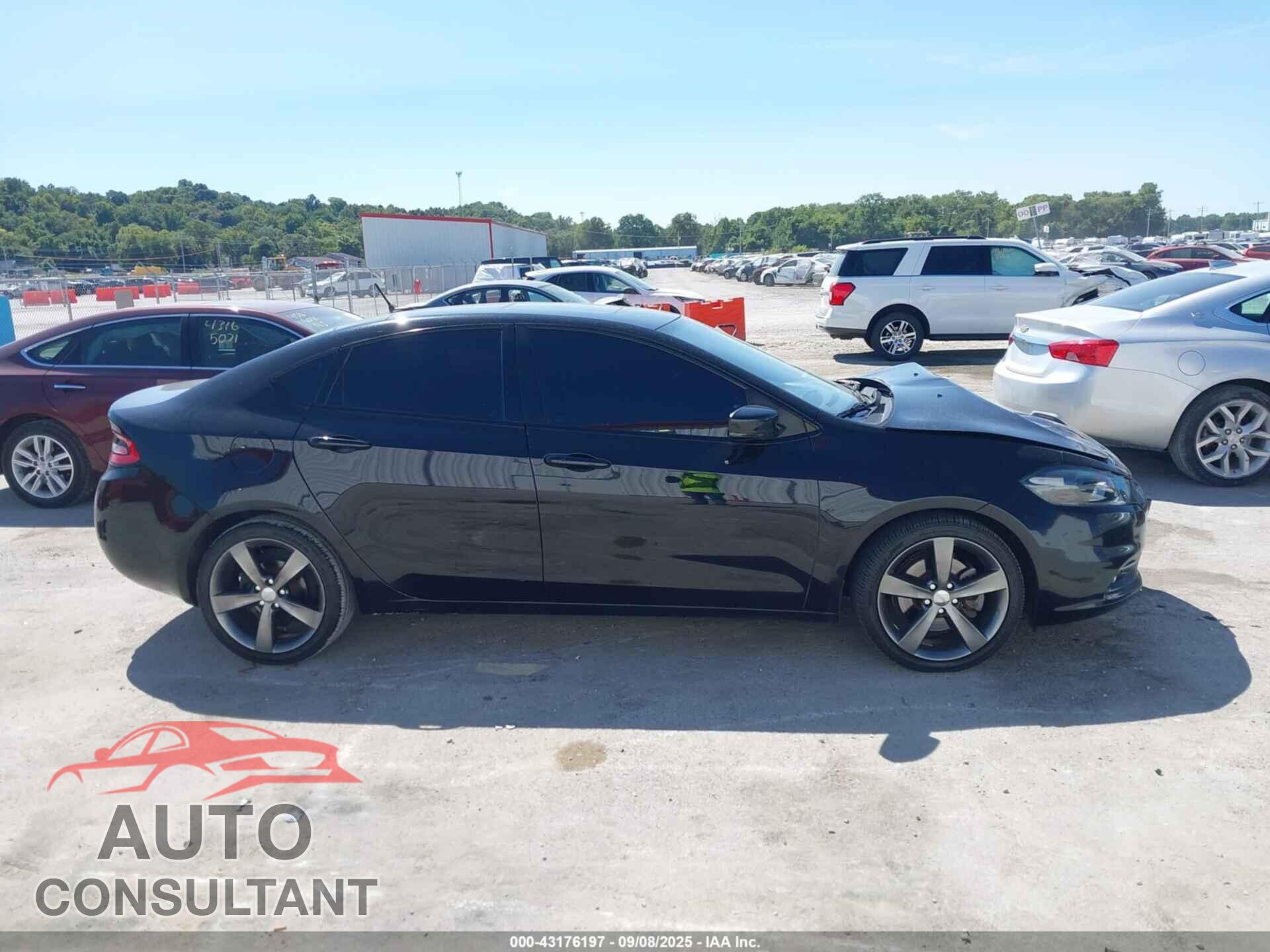 DODGE DART 2015 - 1C3CDFEBXFD345413