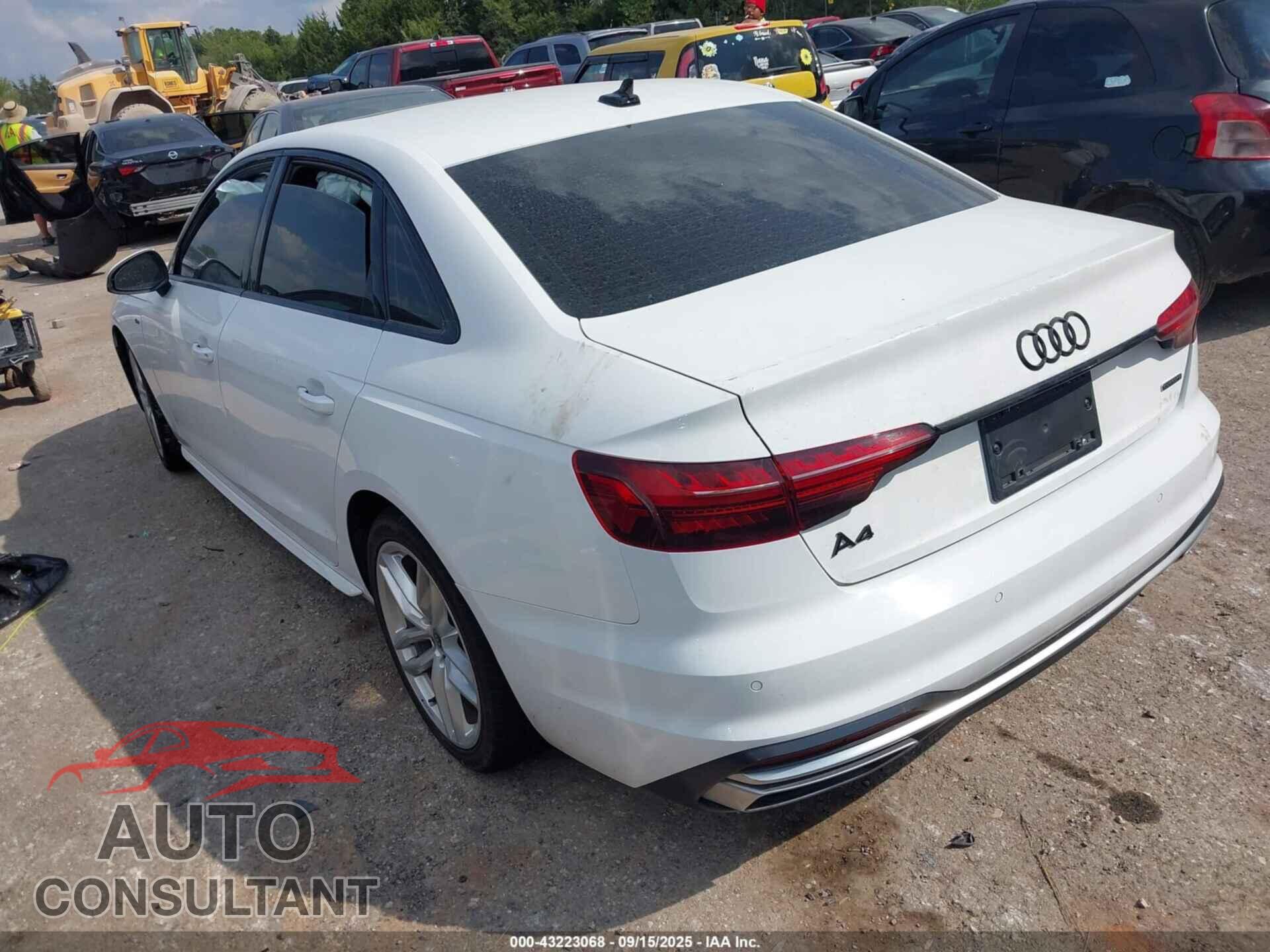 AUDI A4 2023 - WAUEAAF44PN005960