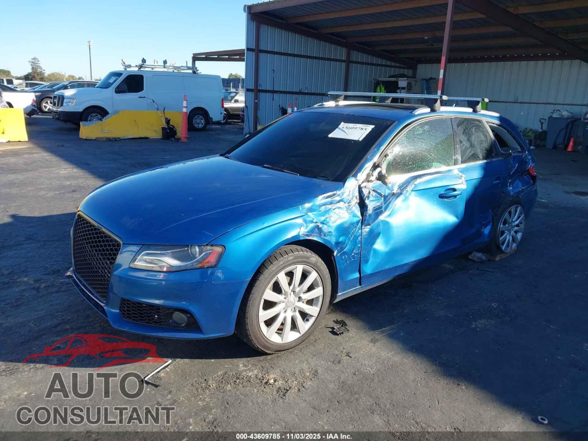 AUDI A4 2010 - WAUWFAFL9AA084313
