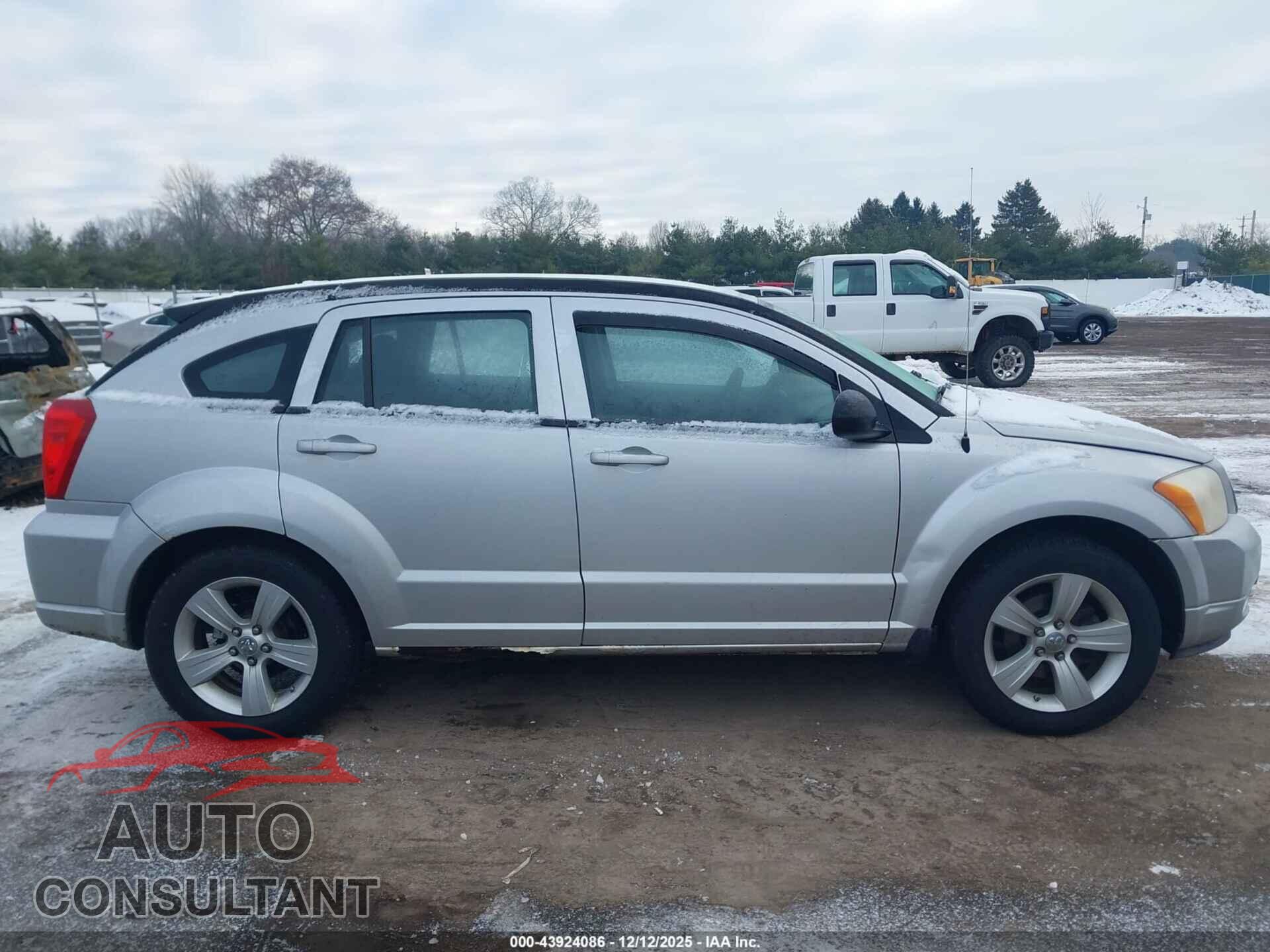 DODGE CALIBER 2012 - 1C3CDWDA9CD505916