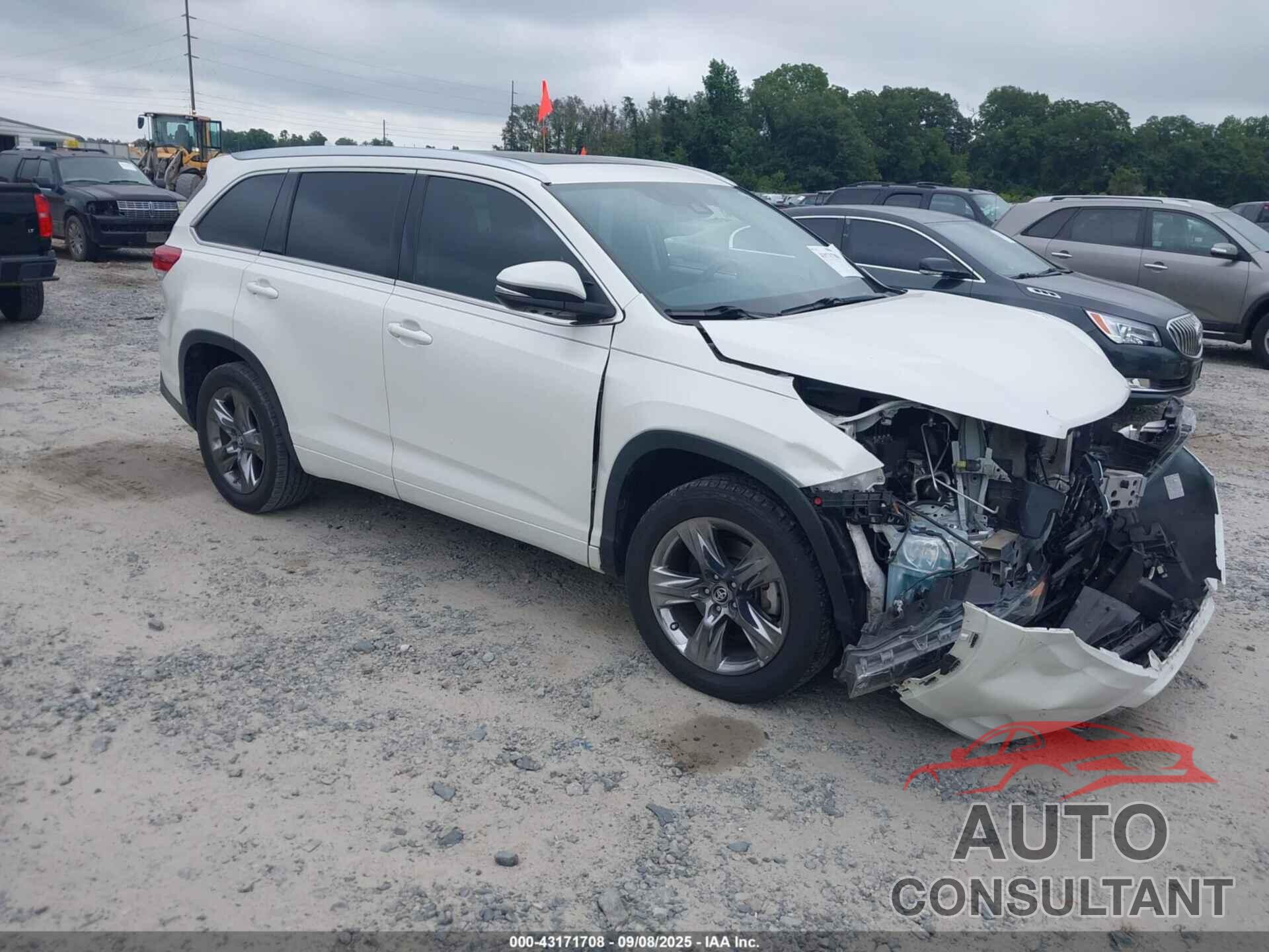 TOYOTA HIGHLANDER 2019 - 5TDYZRFH9KS303403