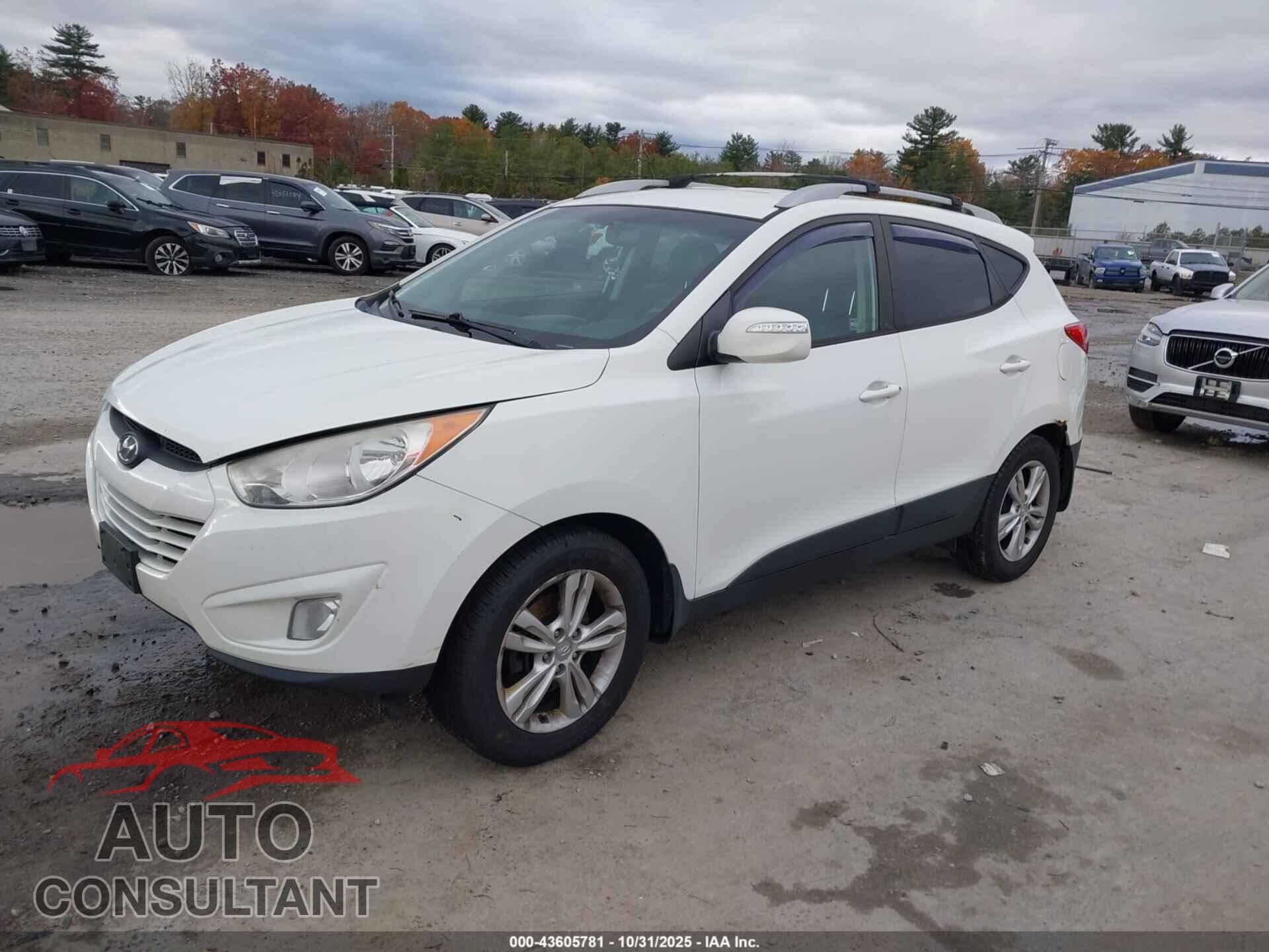 HYUNDAI TUCSON 2013 - KM8JUCAC2DU609975