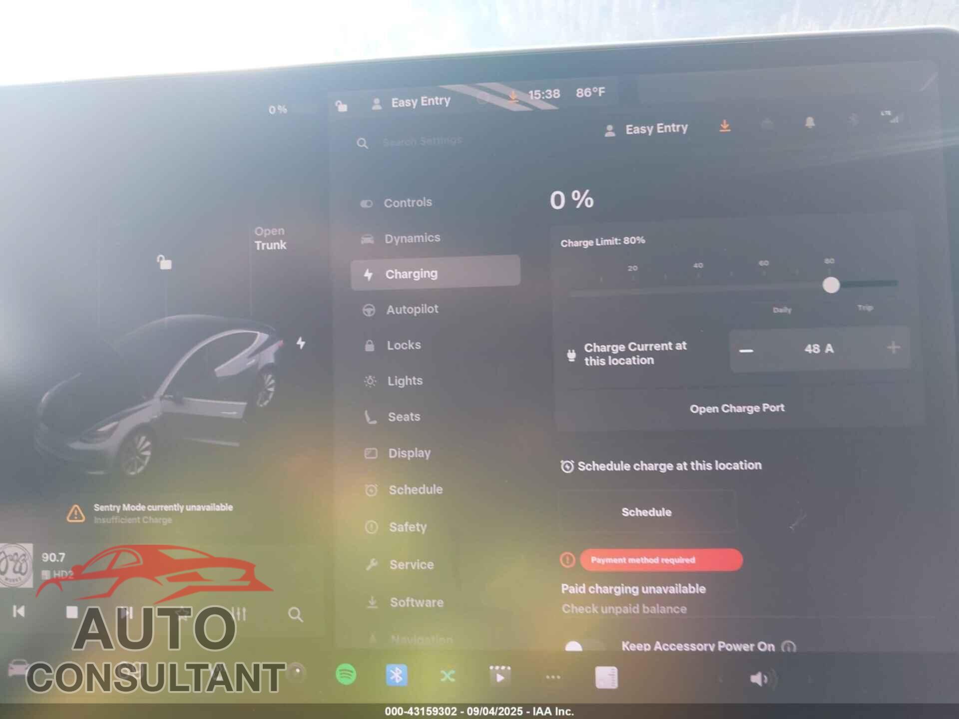 TESLA MODEL 3 2019 - 5YJ3E1EB3KF213978