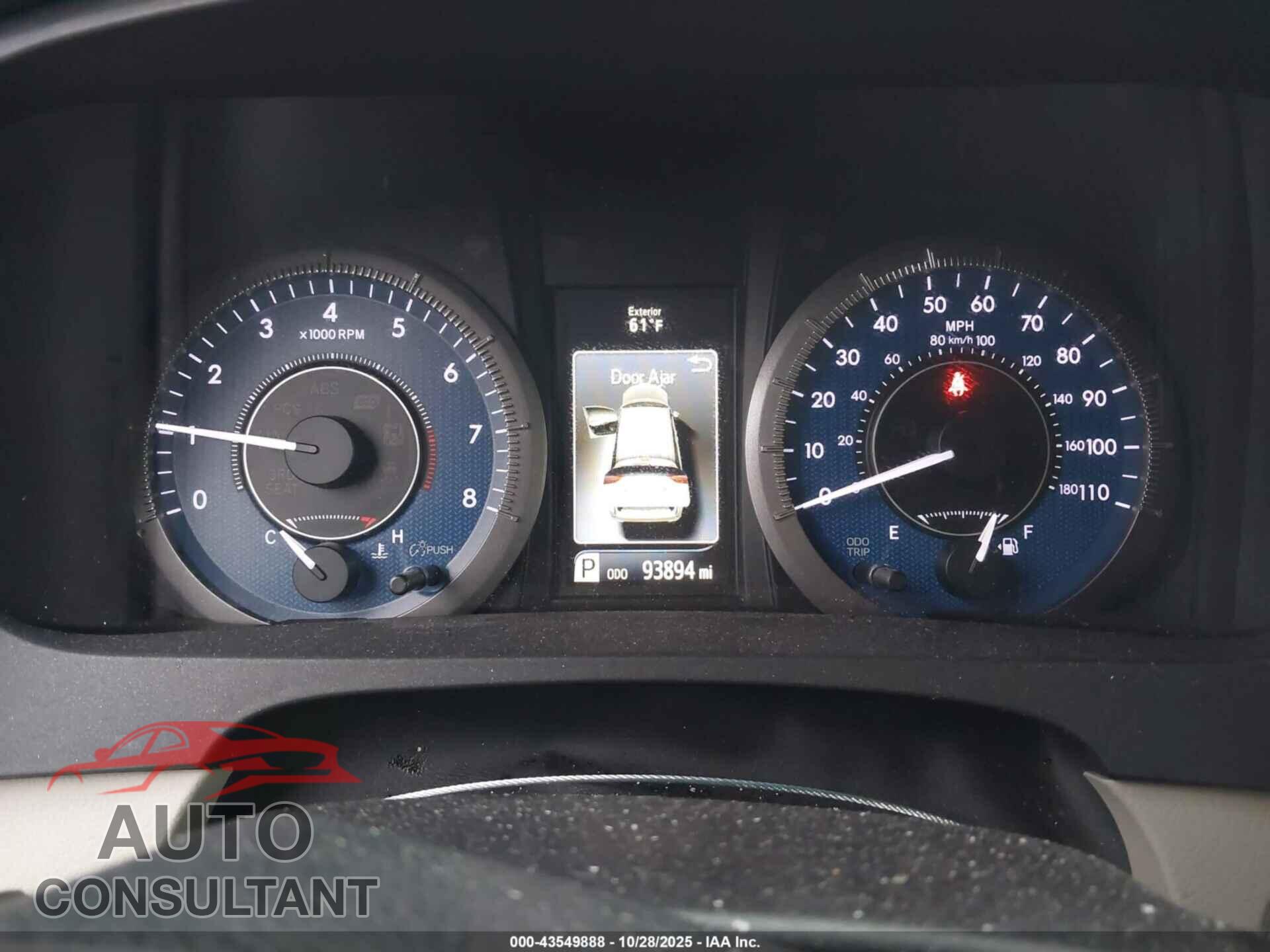 TOYOTA SIENNA 2017 - 5TDYZ3DC4HS895841