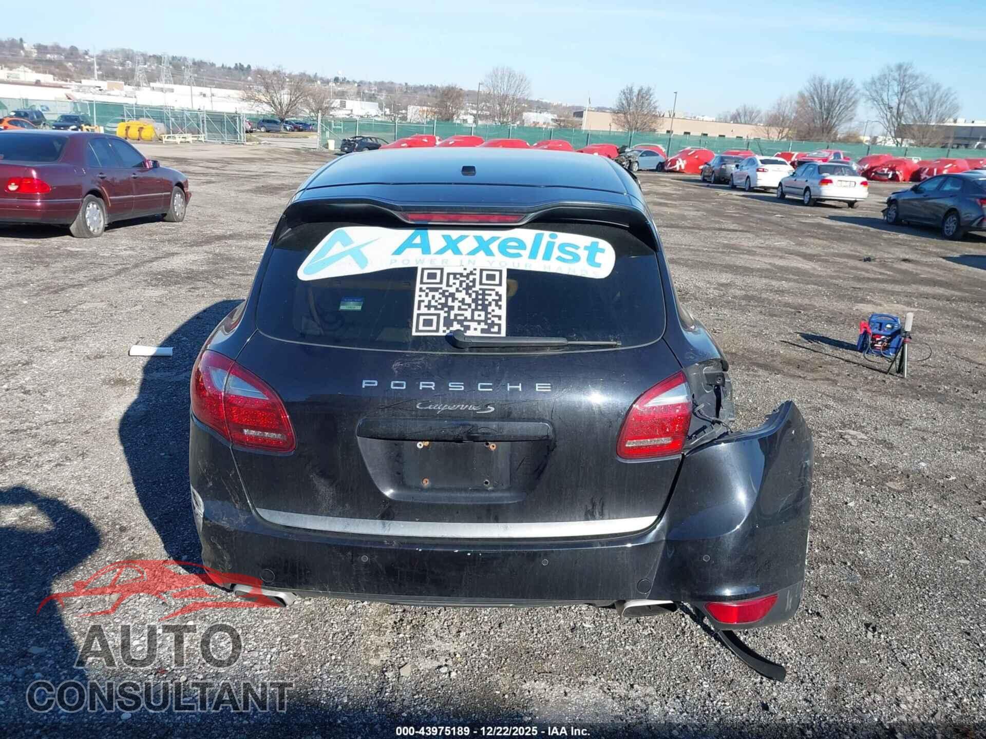 PORSCHE CAYENNE 2011 - WP1AB2A21BLA52022