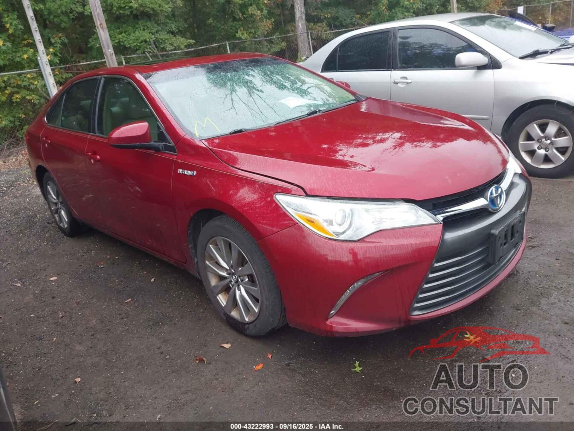 TOYOTA CAMRY HYBRID 2016 - 4T1BD1FK6GU198819