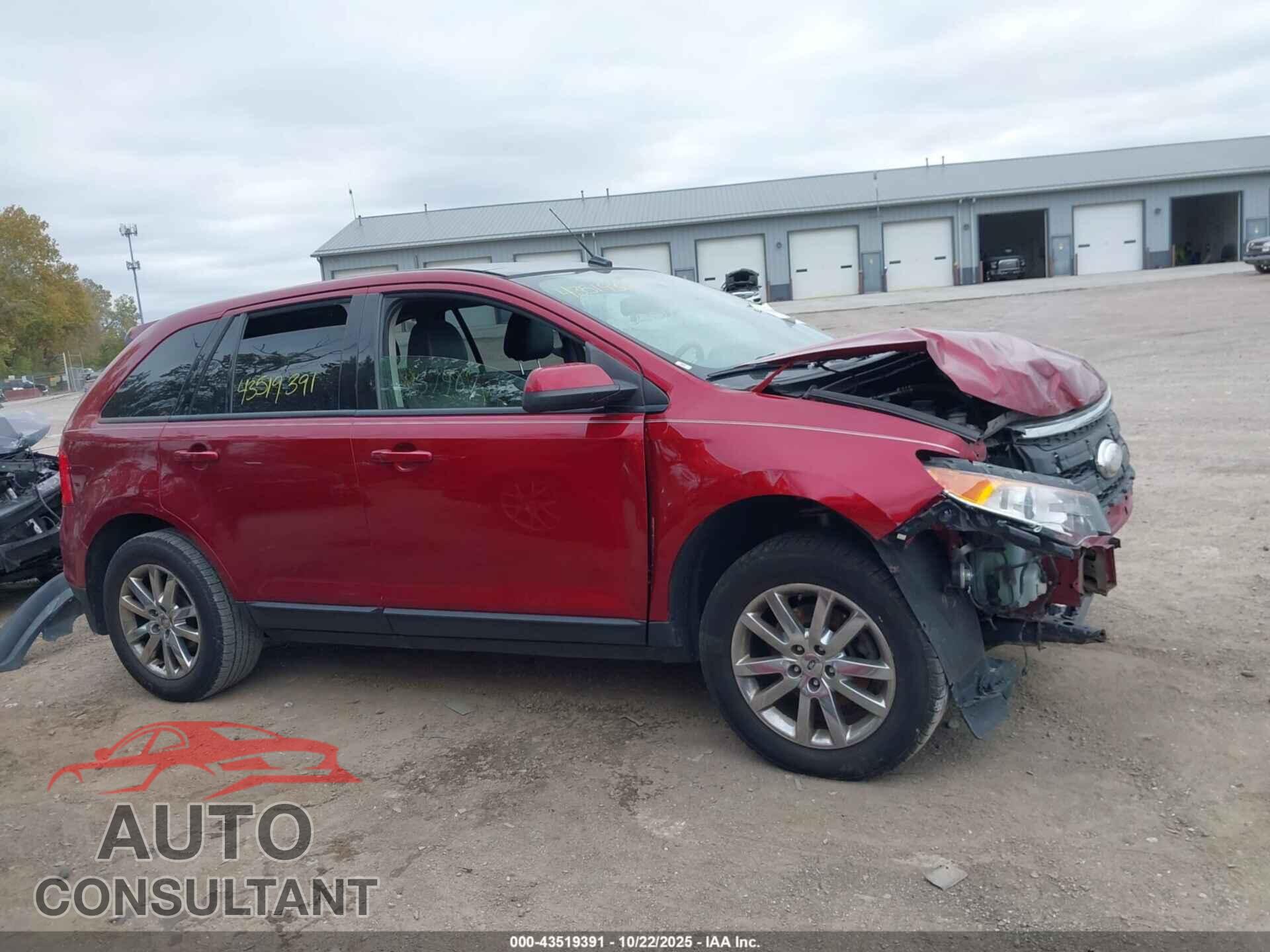 FORD EDGE 2013 - 2FMDK3JC2DBA57967