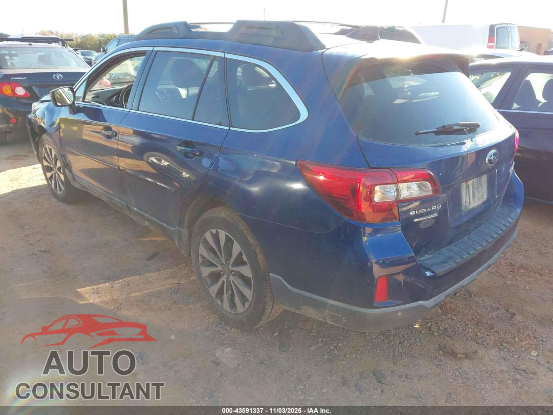 SUBARU OUTBACK 2017 - 4S4BSANC8H3246442