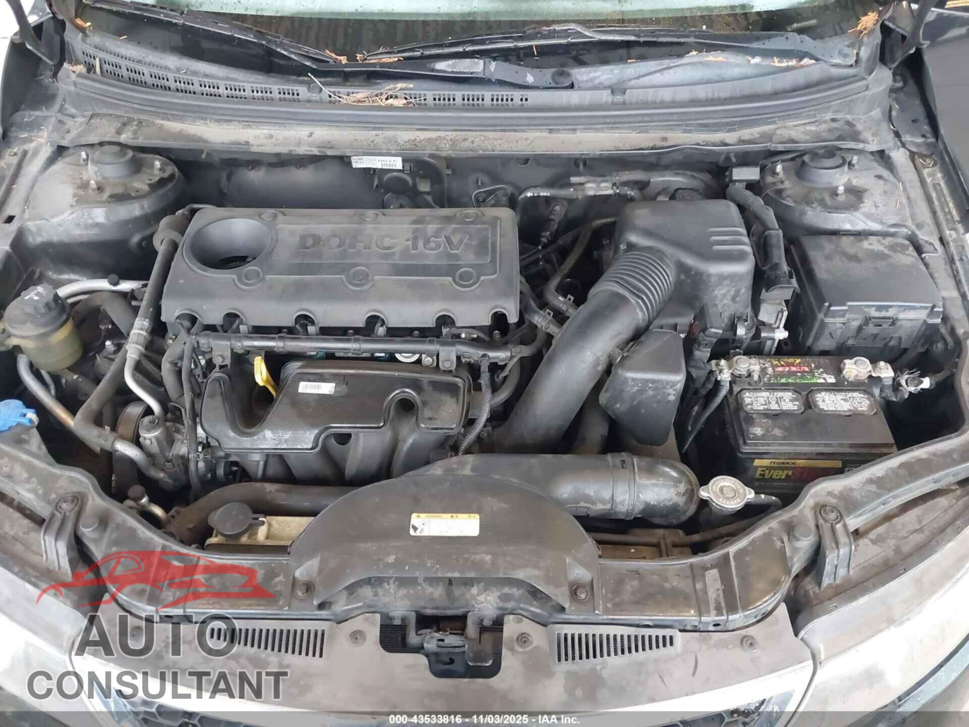 KIA FORTE 2012 - KNAFT4A22C5599982