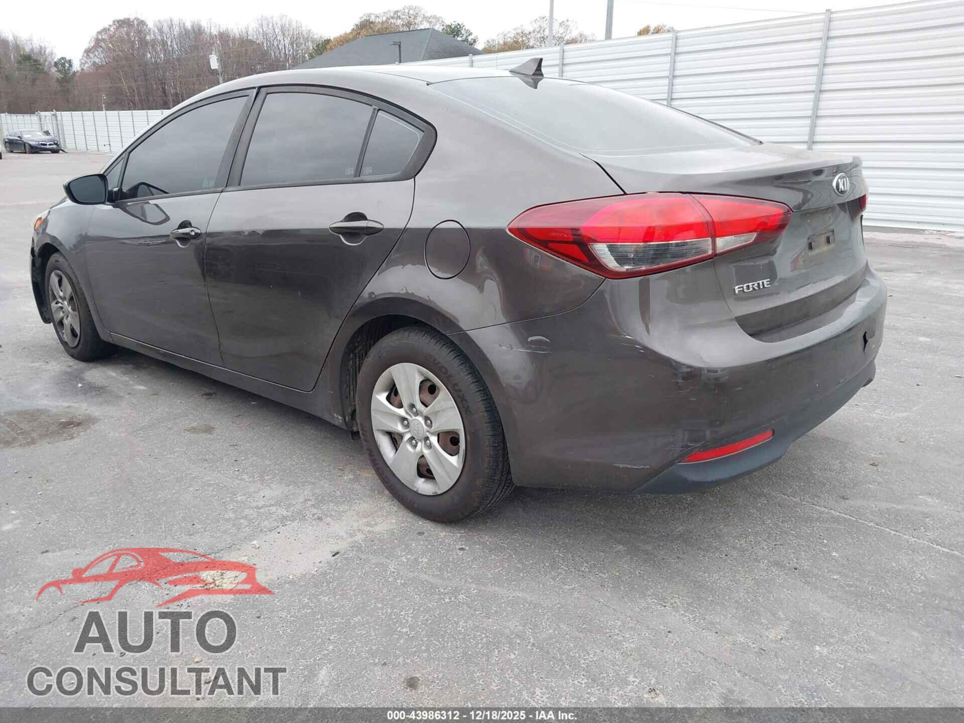 KIA FORTE 2017 - 3KPFK4A79HE031841
