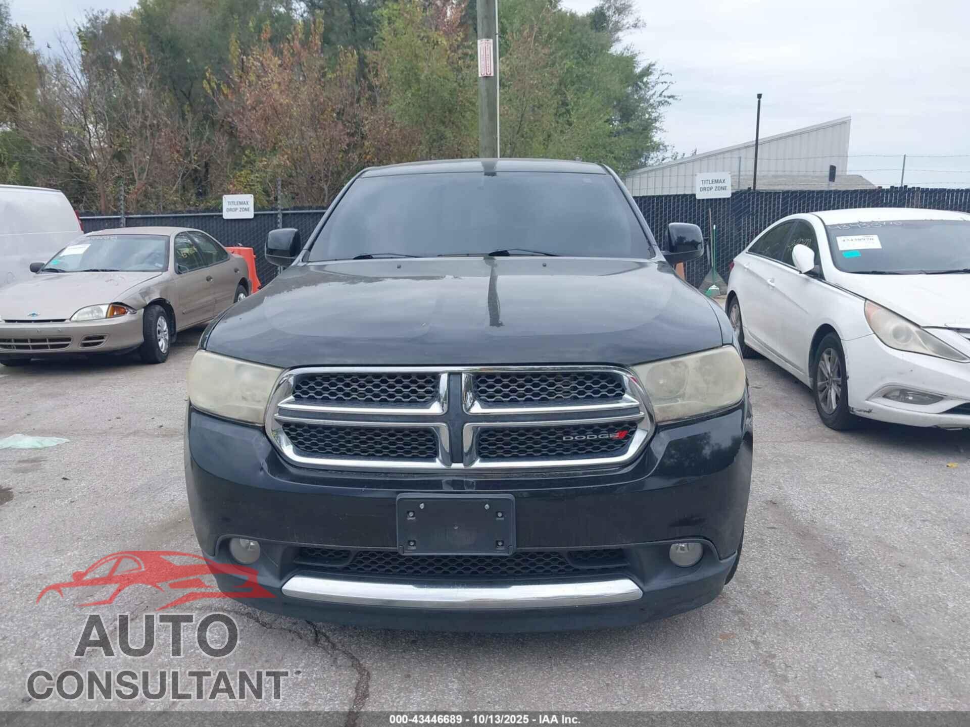 DODGE DURANGO 2013 - 1C4RDHAG6DC691836