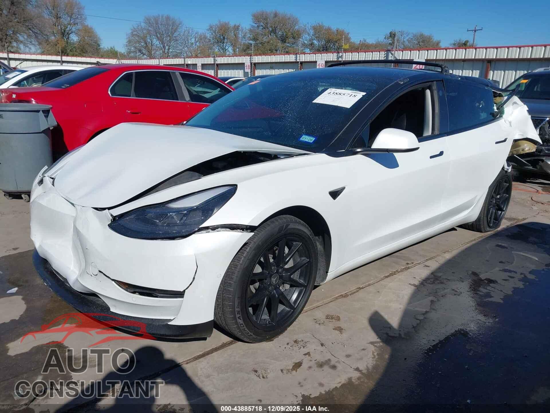 TESLA MODEL 3 2022 - 5YJ3E1EBXNF171796
