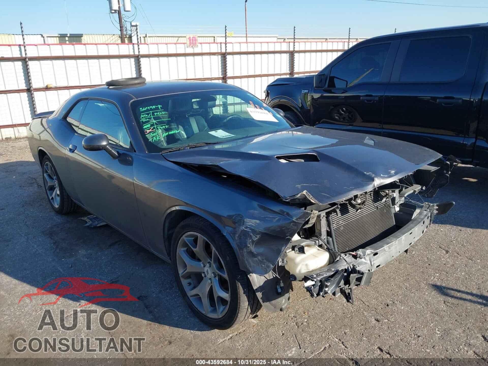 DODGE CHALLENGER 2017 - 2C3CDZAG1HH501959