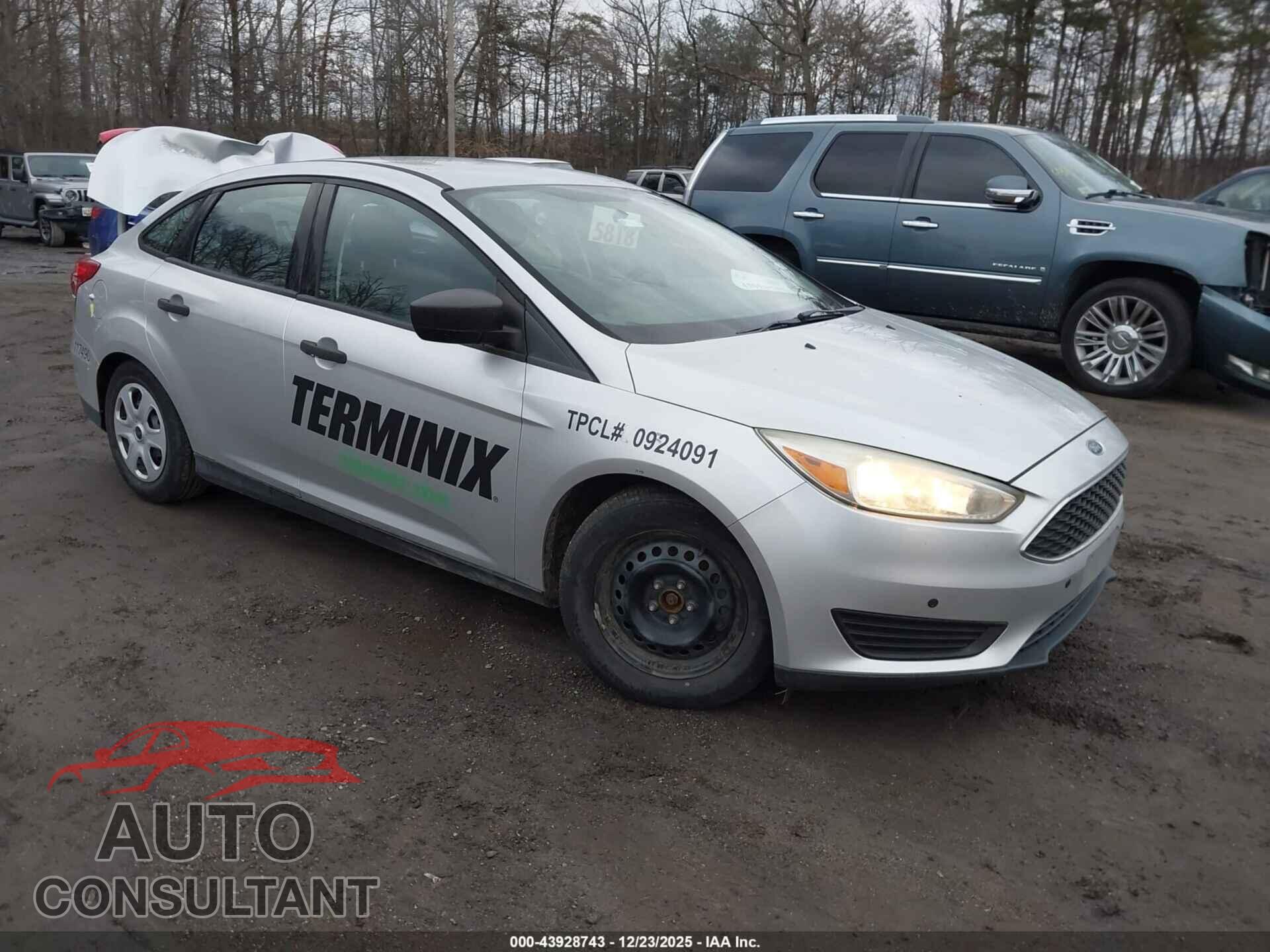 FORD FOCUS 2016 - 1FADP3E21GL311234