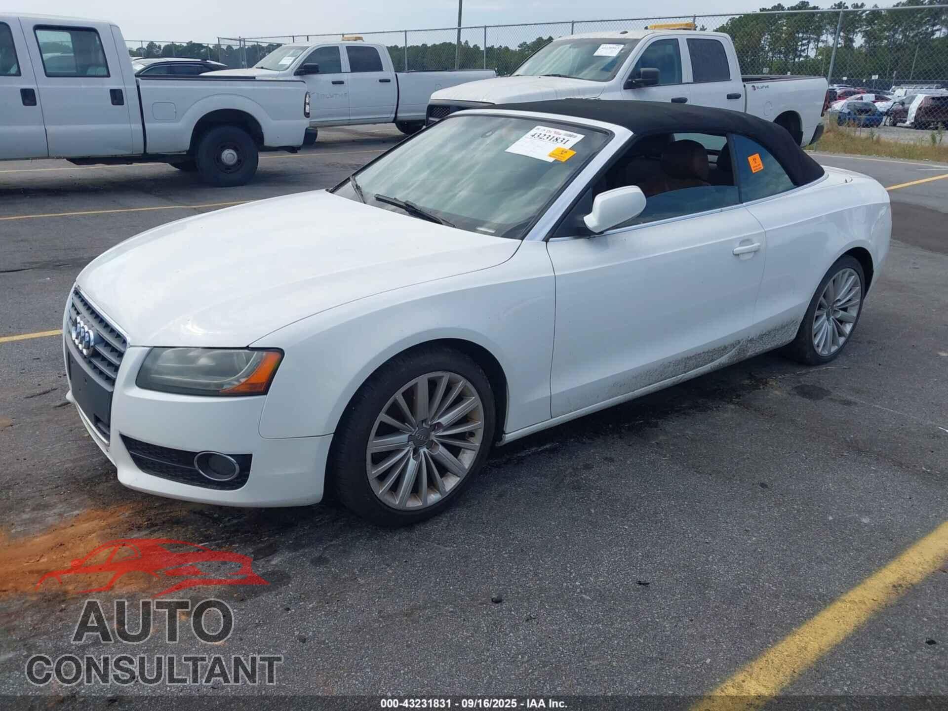 AUDI A5 2011 - WAULFAFH2BN013849