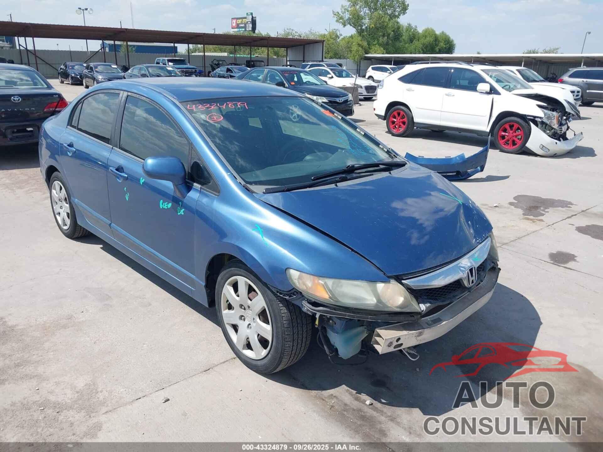 HONDA CIVIC 2009 - 2HGFA16569H358715