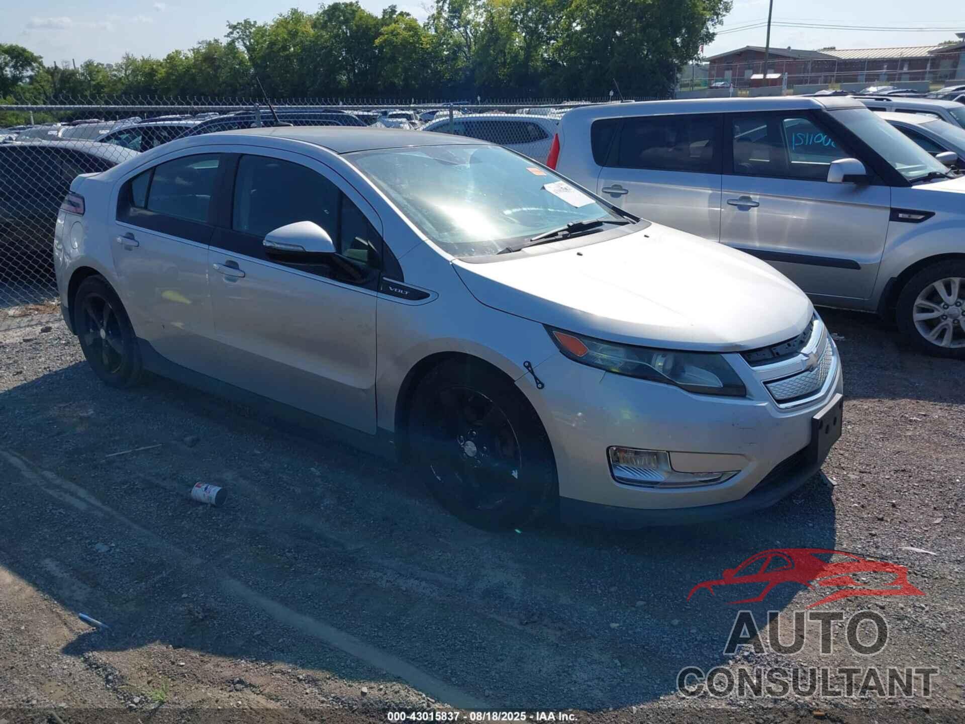 CHEVROLET VOLT 2012 - 1G1RA6E43CU124188