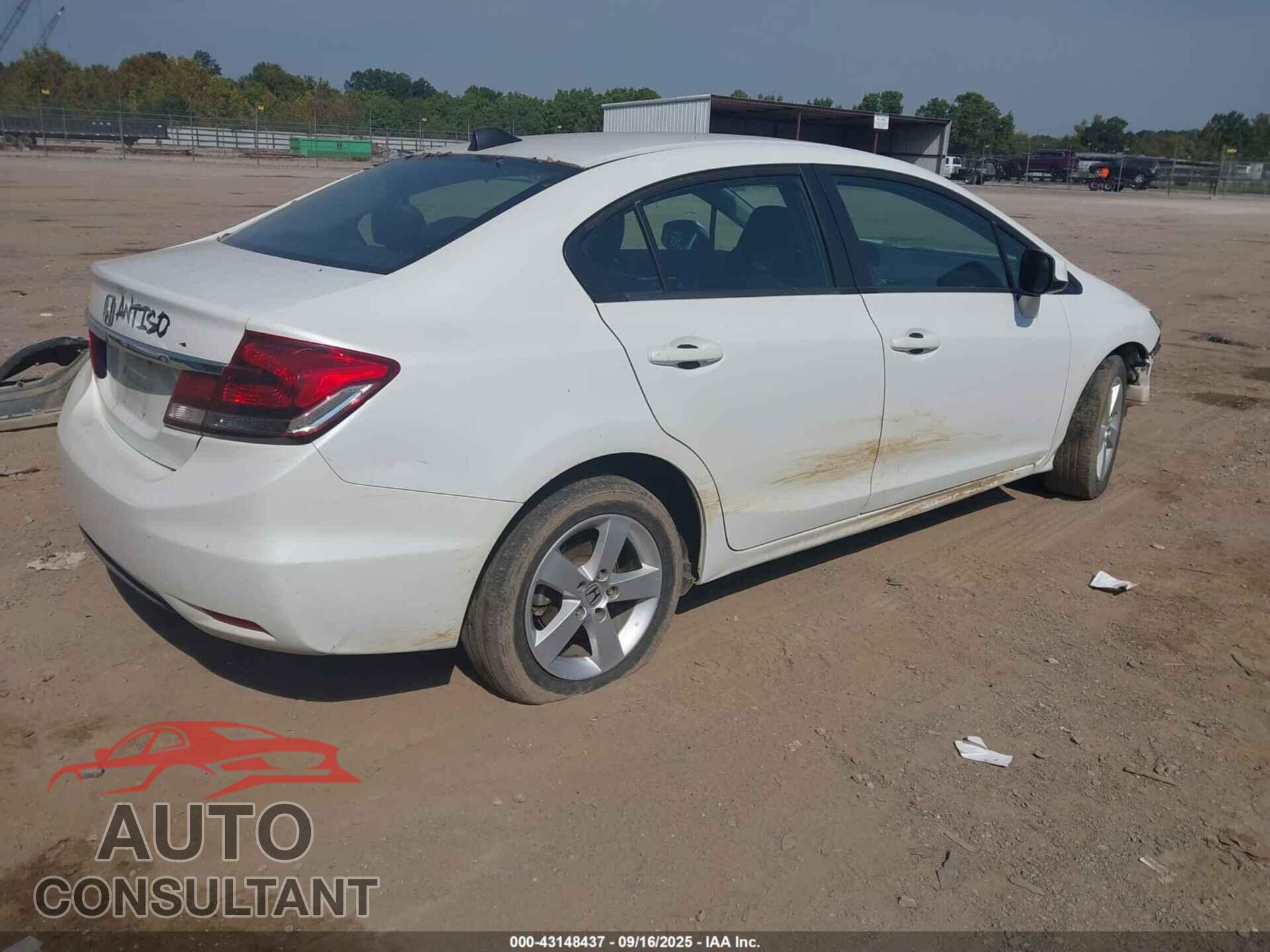 HONDA CIVIC 2013 - 19XFB2F93DE036770