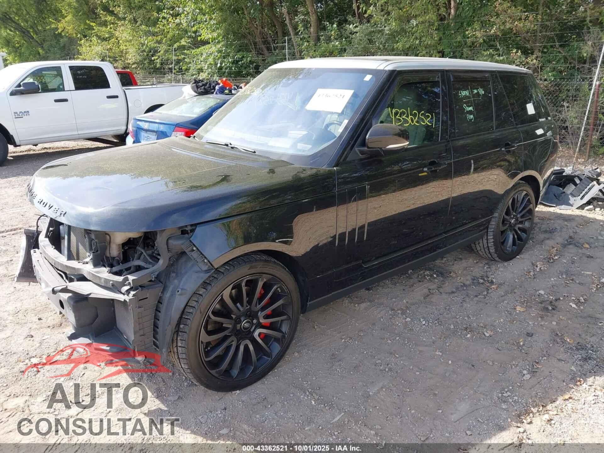 LAND ROVER RANGE ROVER 2017 - SALGS2FE9HA350314
