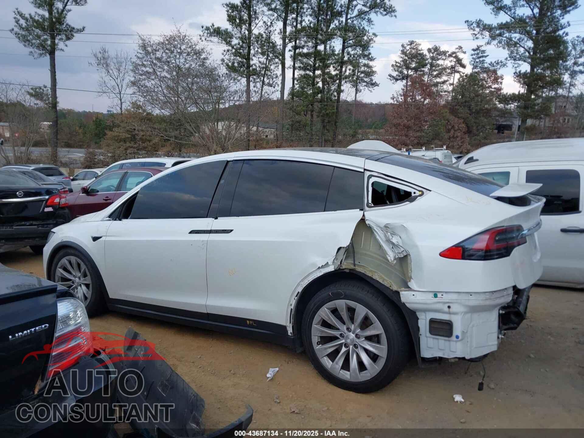 TESLA MODEL X 2017 - 5YJXCDE21HF044738