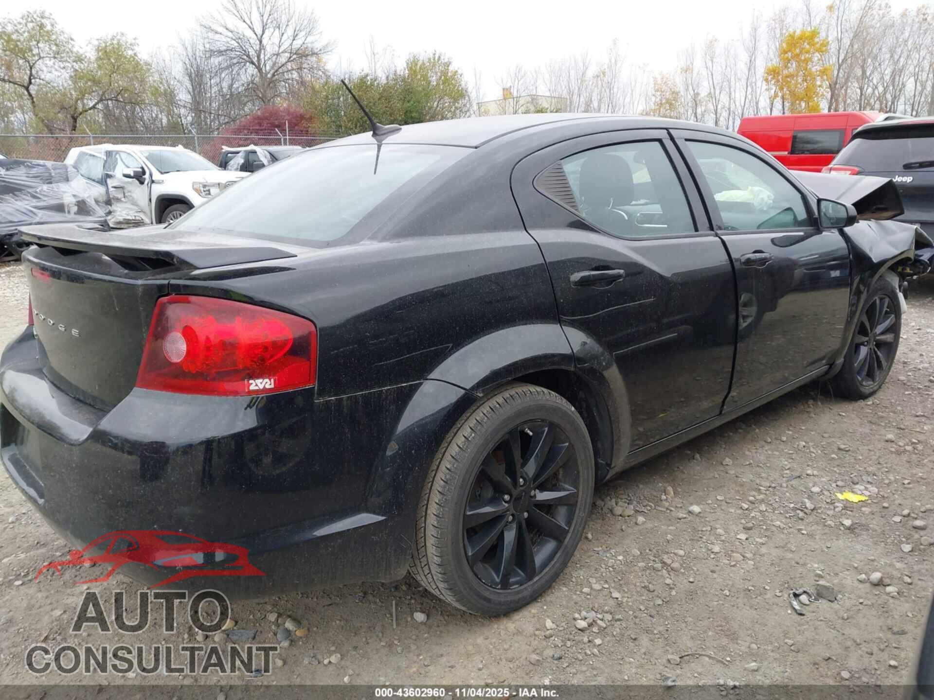 DODGE AVENGER 2014 - 1C3CDZAB6EN200529