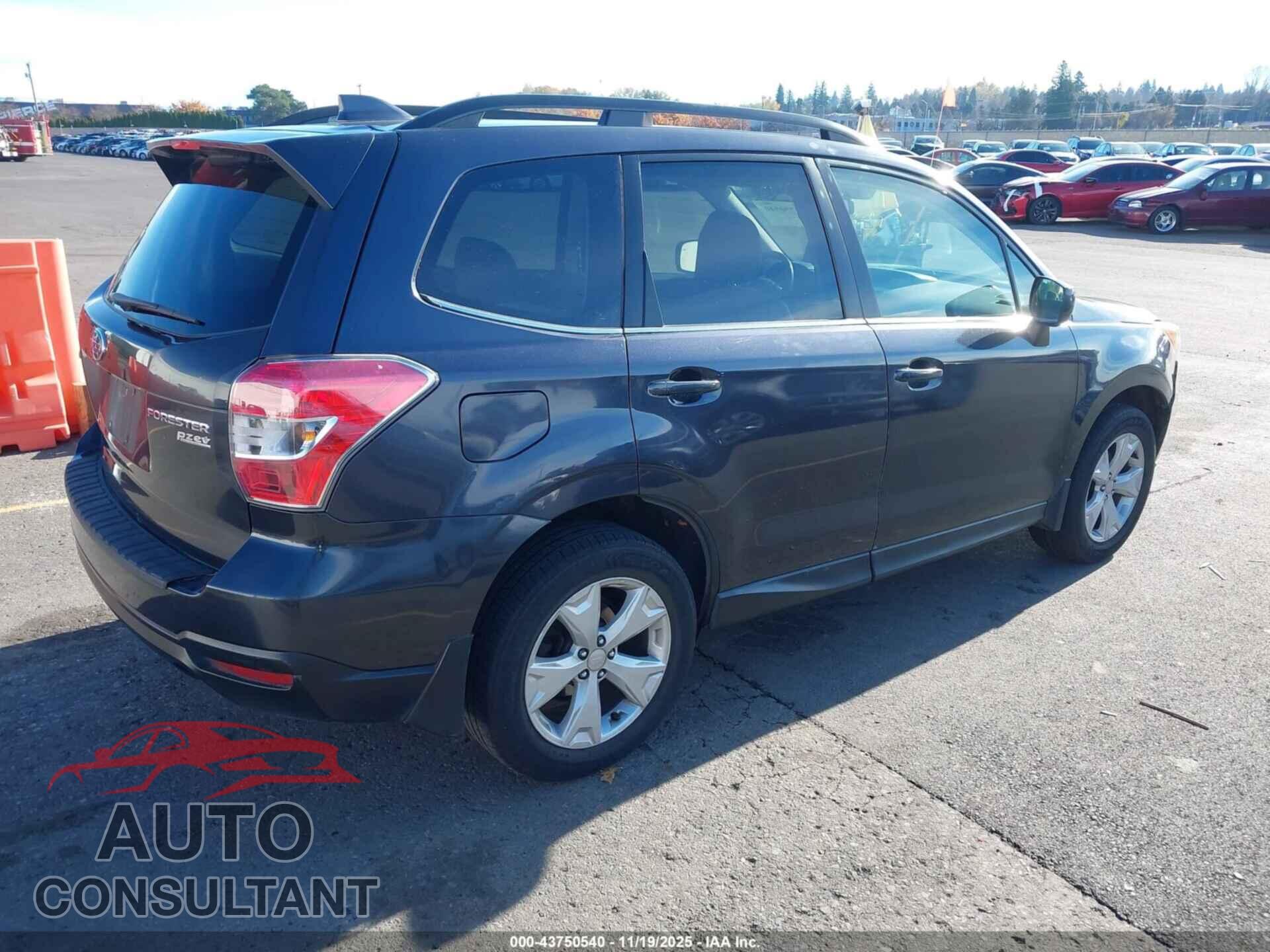 SUBARU FORESTER 2016 - JF2SJARC9GH429031