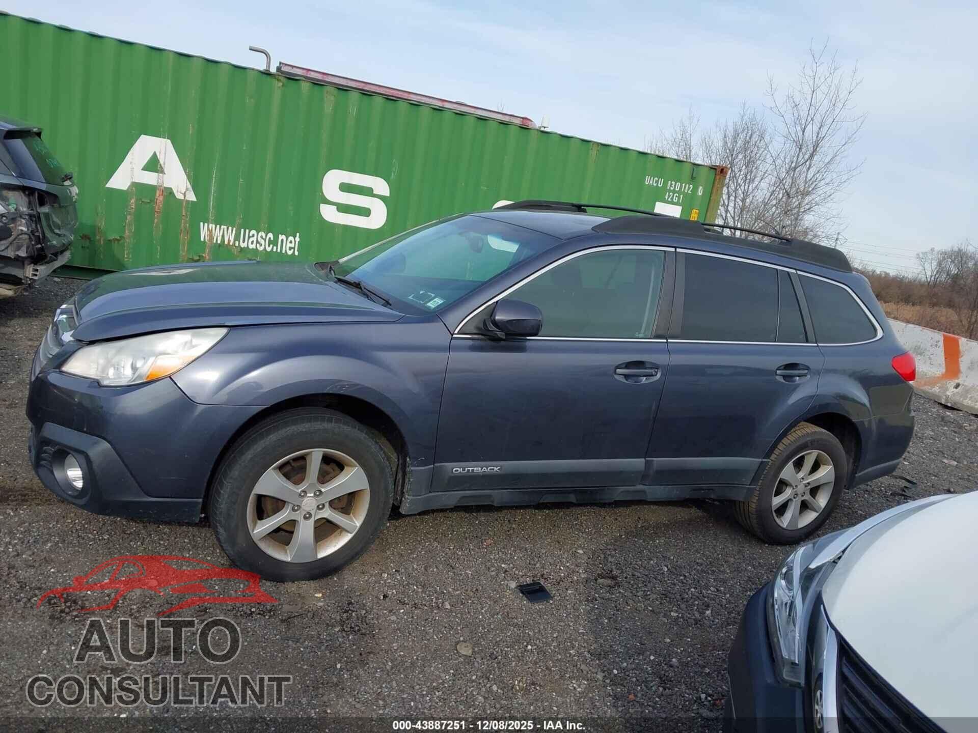 SUBARU OUTBACK 2014 - 4S4BRBDC8E3251090
