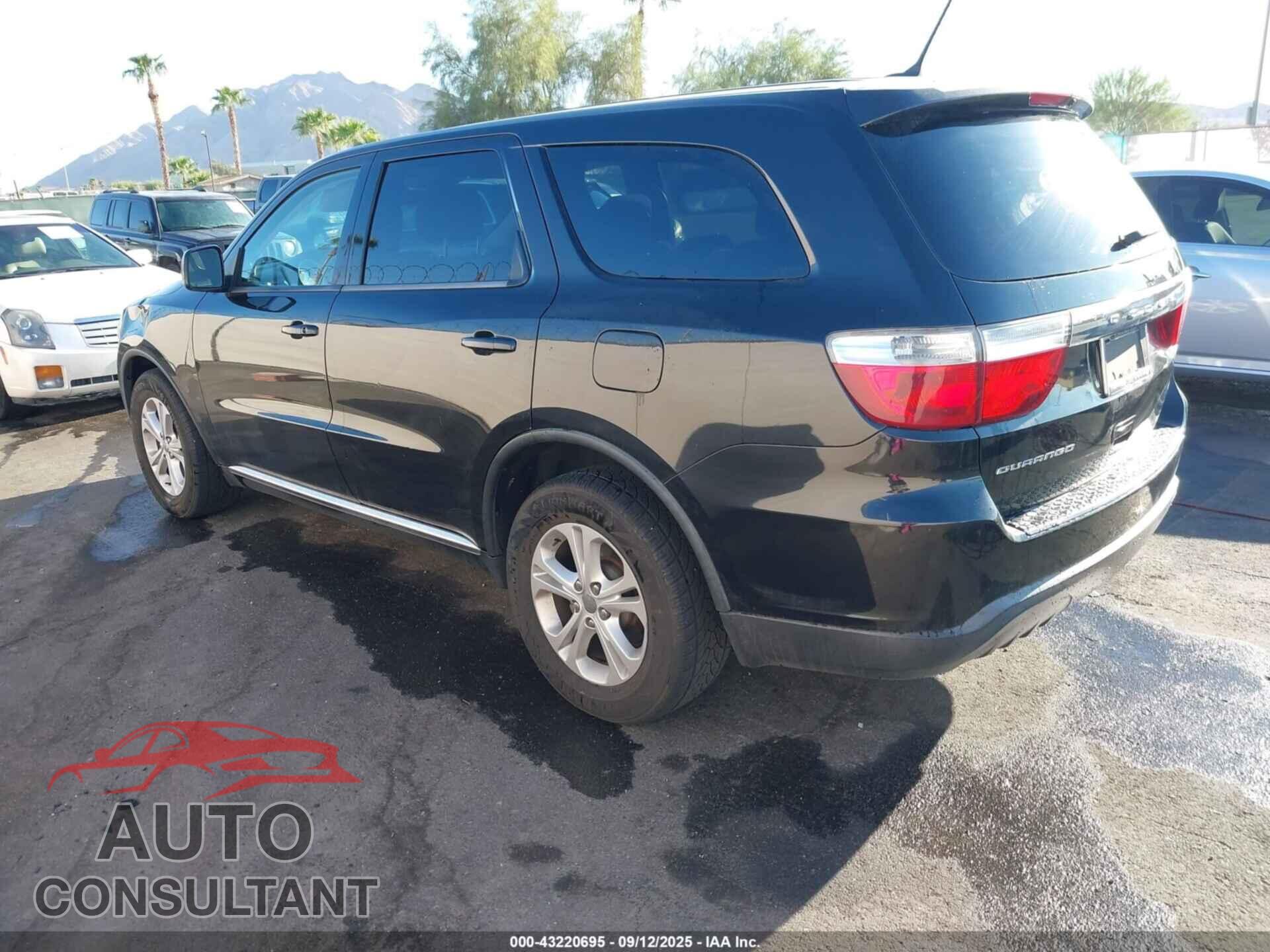 DODGE DURANGO 2013 - 1C4RDHAG6DC693358