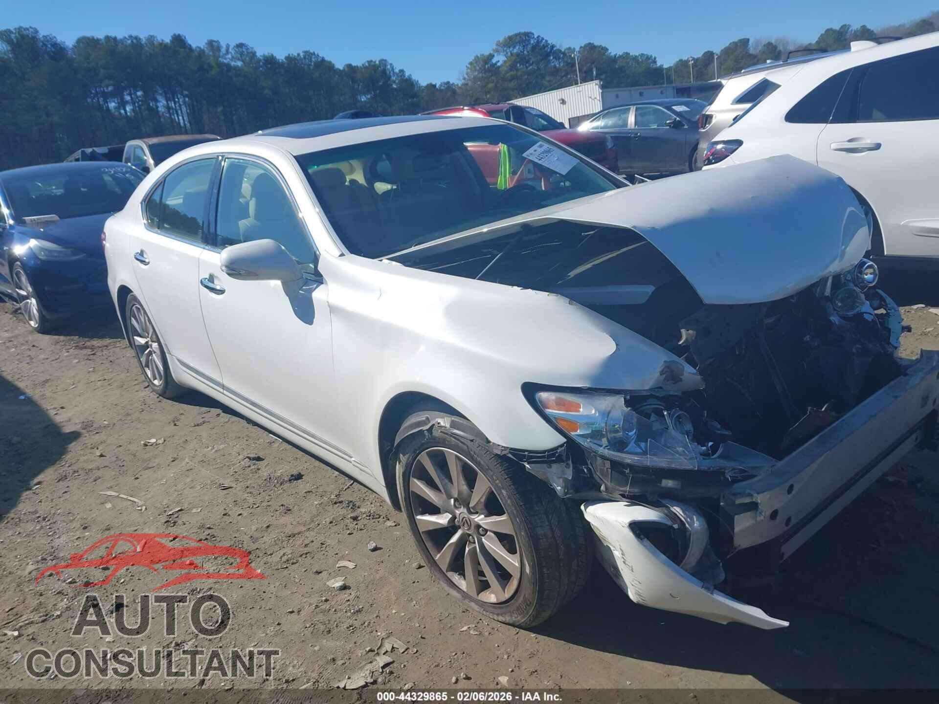 LEXUS LS 460 2012 - JTHBL5EF5C5113409