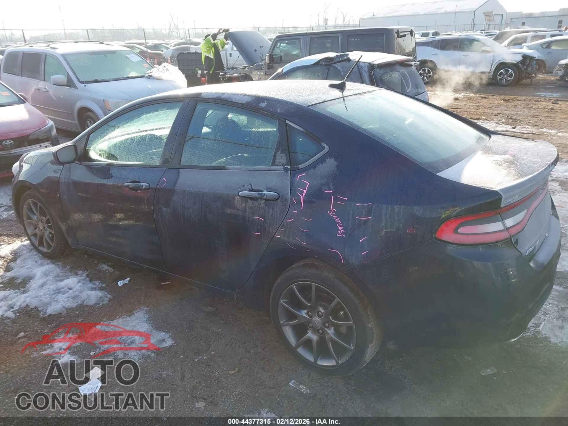 DODGE DART 2013 - 1C3CDFBAXDD334114