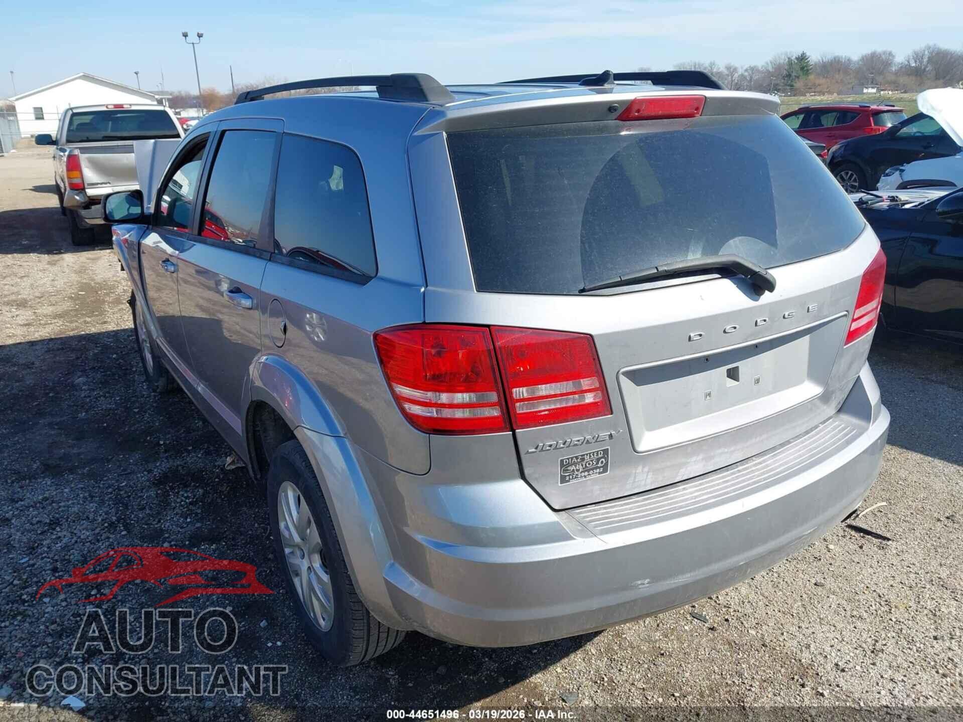 DODGE JOURNEY 2017 - 3C4PDCAB0HT545330