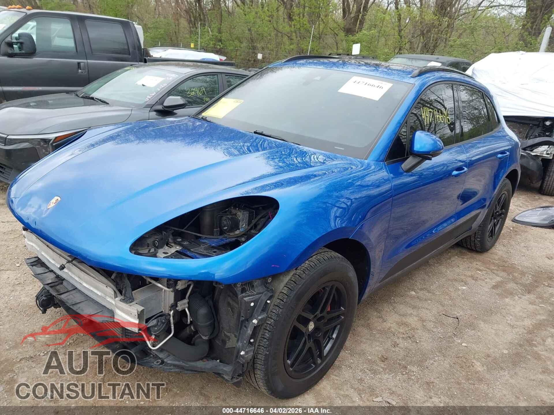 PORSCHE MACAN 2017 - WP1AA2A53HLB05020