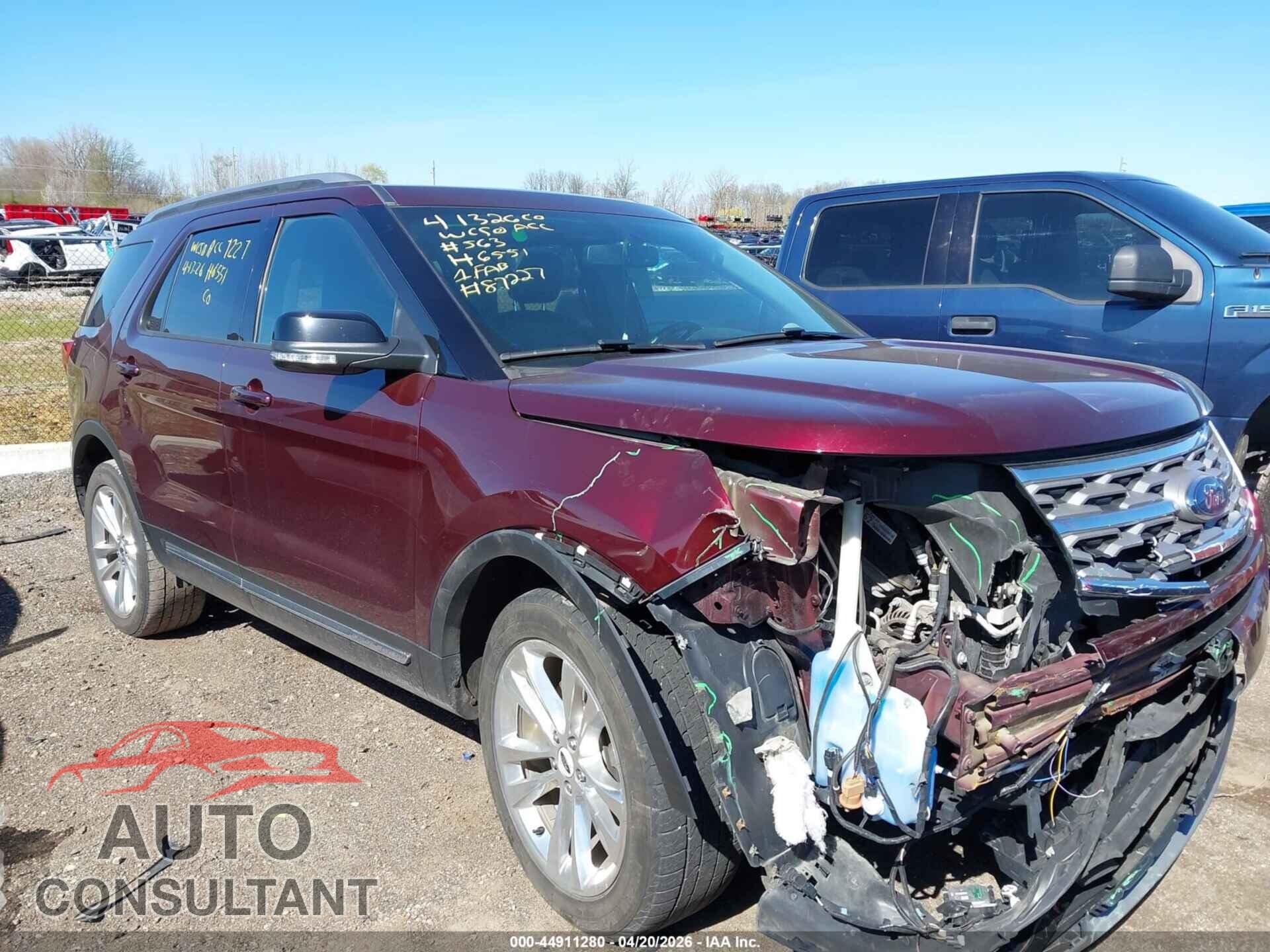 FORD EXPLORER 2018 - 1FM5K8D82JGB87227