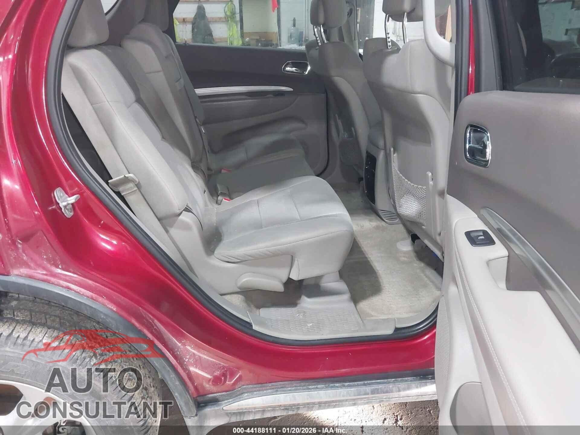 DODGE DURANGO 2011 - 1D4RE2GG7BC654215