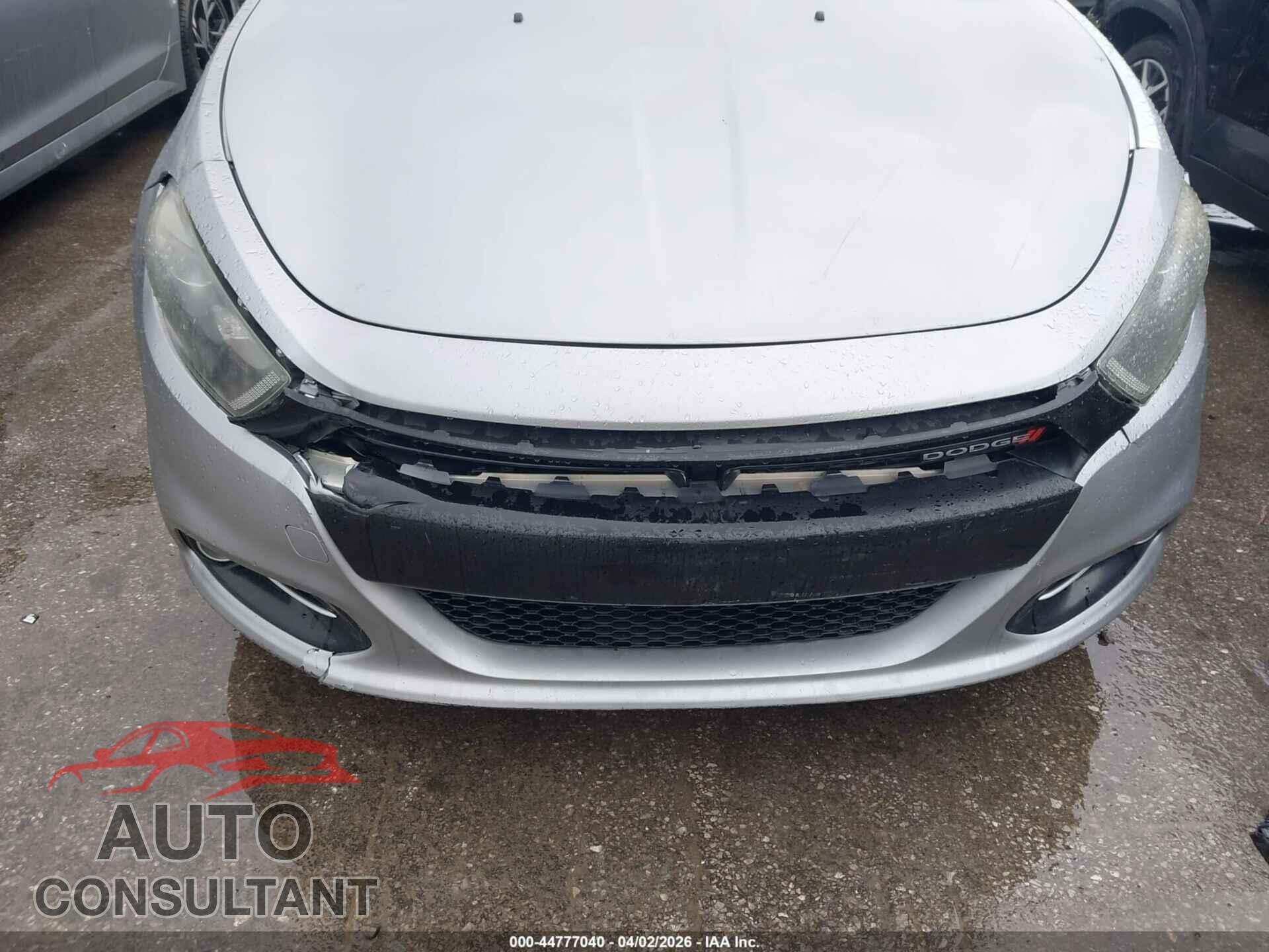 DODGE DART 2014 - 1C3CDFBB6ED831767