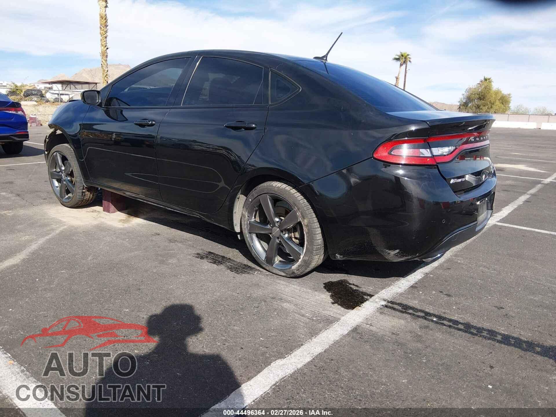 DODGE DART 2015 - 1C3CDFEB5FD213031
