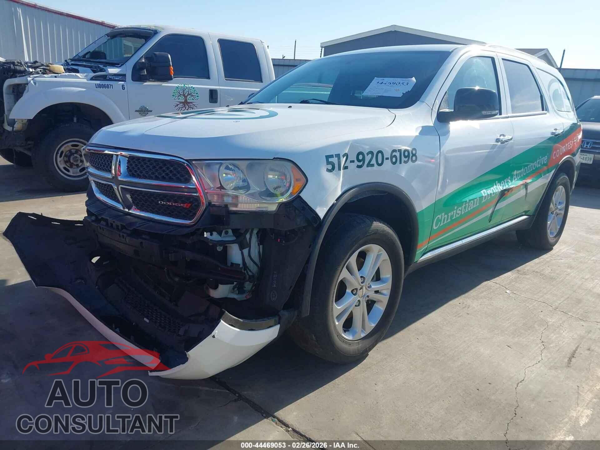 DODGE DURANGO 2013 - 1C4RDHDG0DC673313